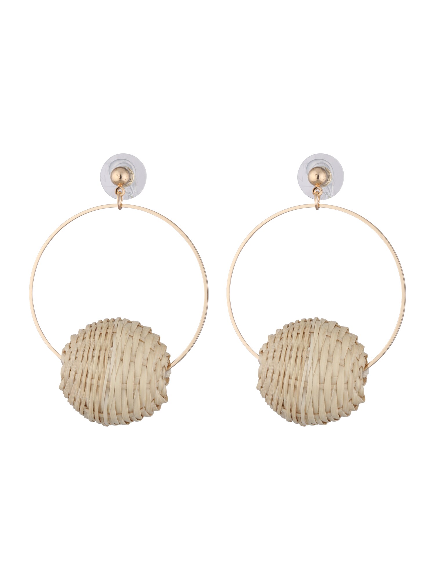 Sweet Deluxe Dames Oorbellen Beige sweet deluxe kopen in de aanbieding