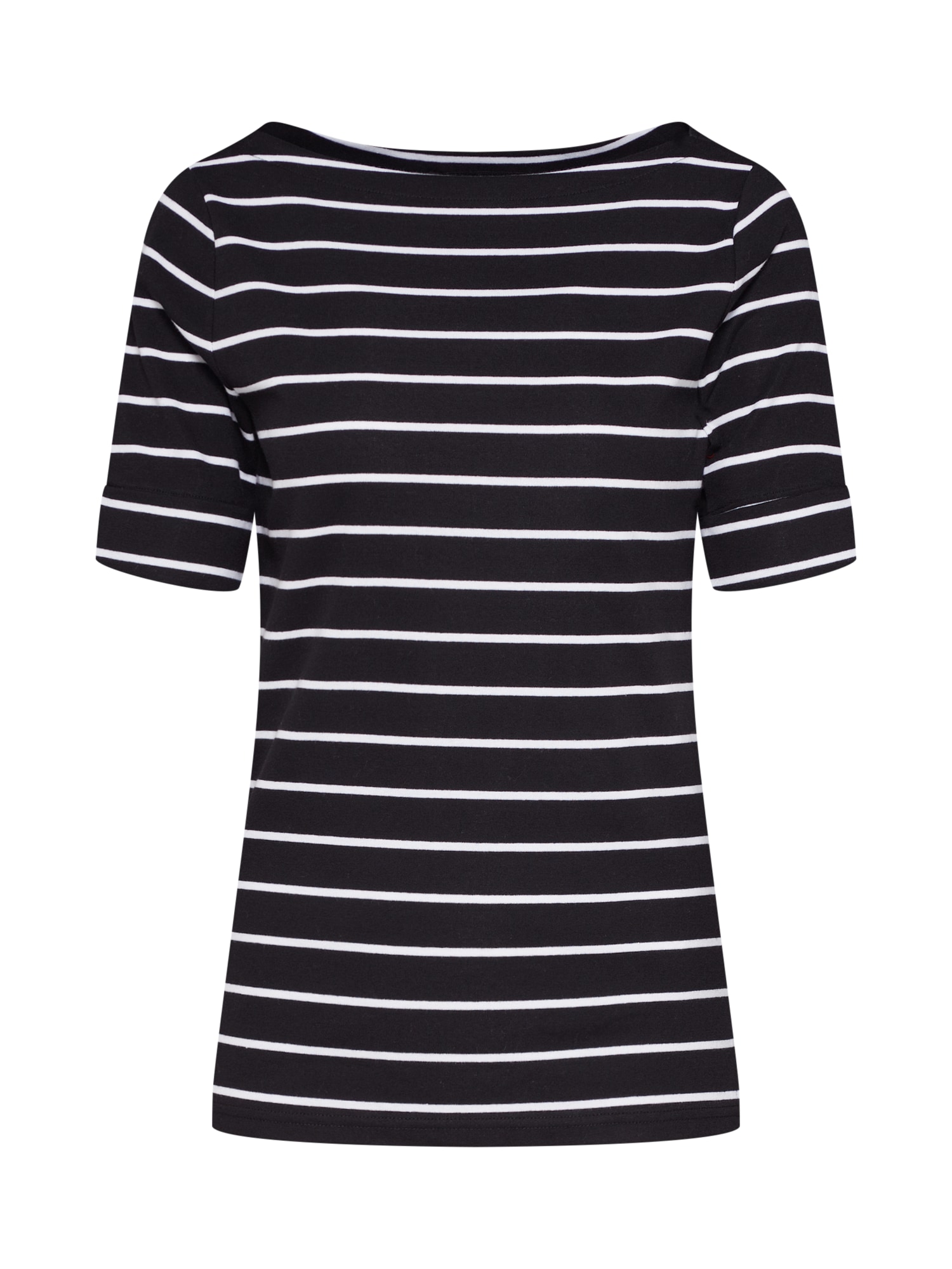 Lauren Ralph Lauren Striped Stretch Cotton Boatneck Tee blusar dam – bild 7