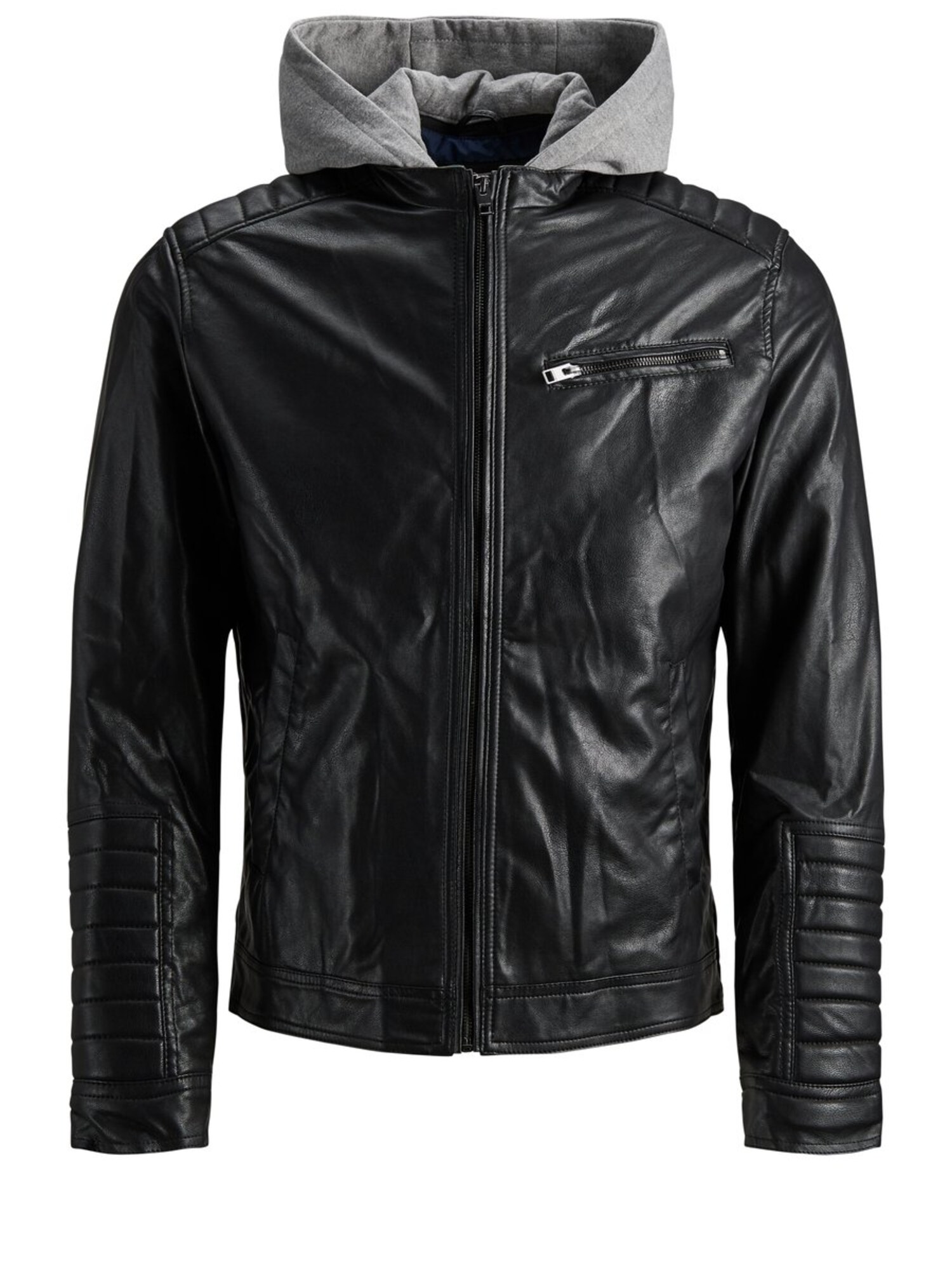 Jack And Jones Heren Tussenjas Grijs Zwart jack and jones kopen in de aanbieding