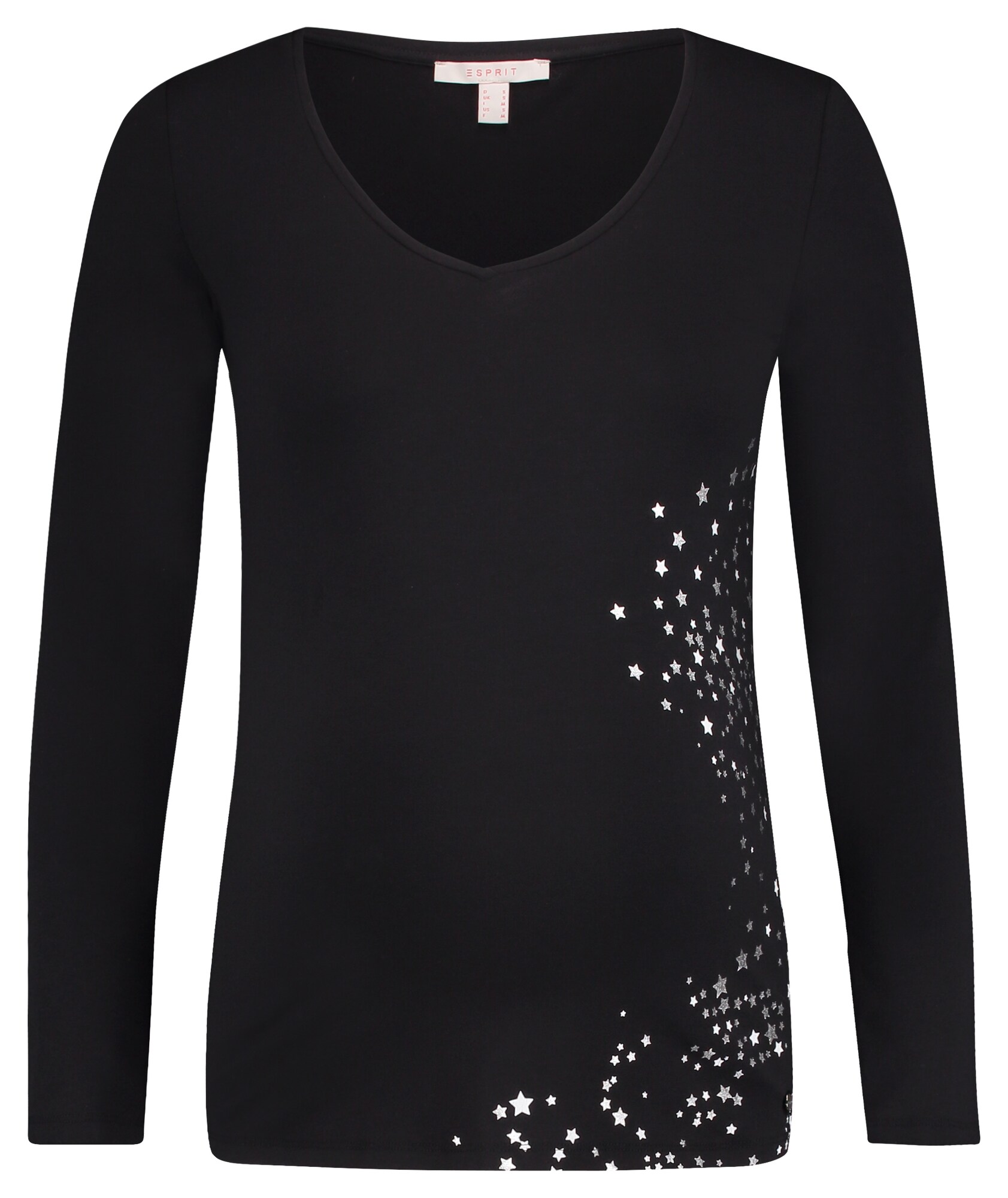 Esprit Maternity Dames Shirt Zwart Zilver esprit maternity kopen in de aanbieding