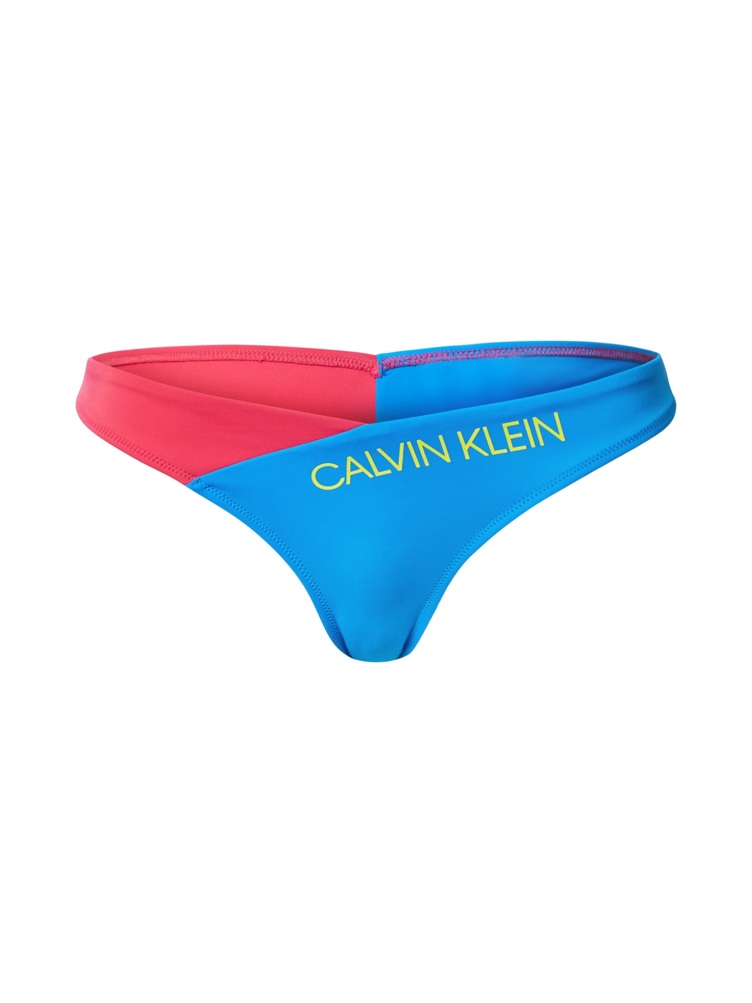 Calvin Klein Swimwear Bikinio kelnaitės 'Brazilian'  kobalto mėlyna / raudona