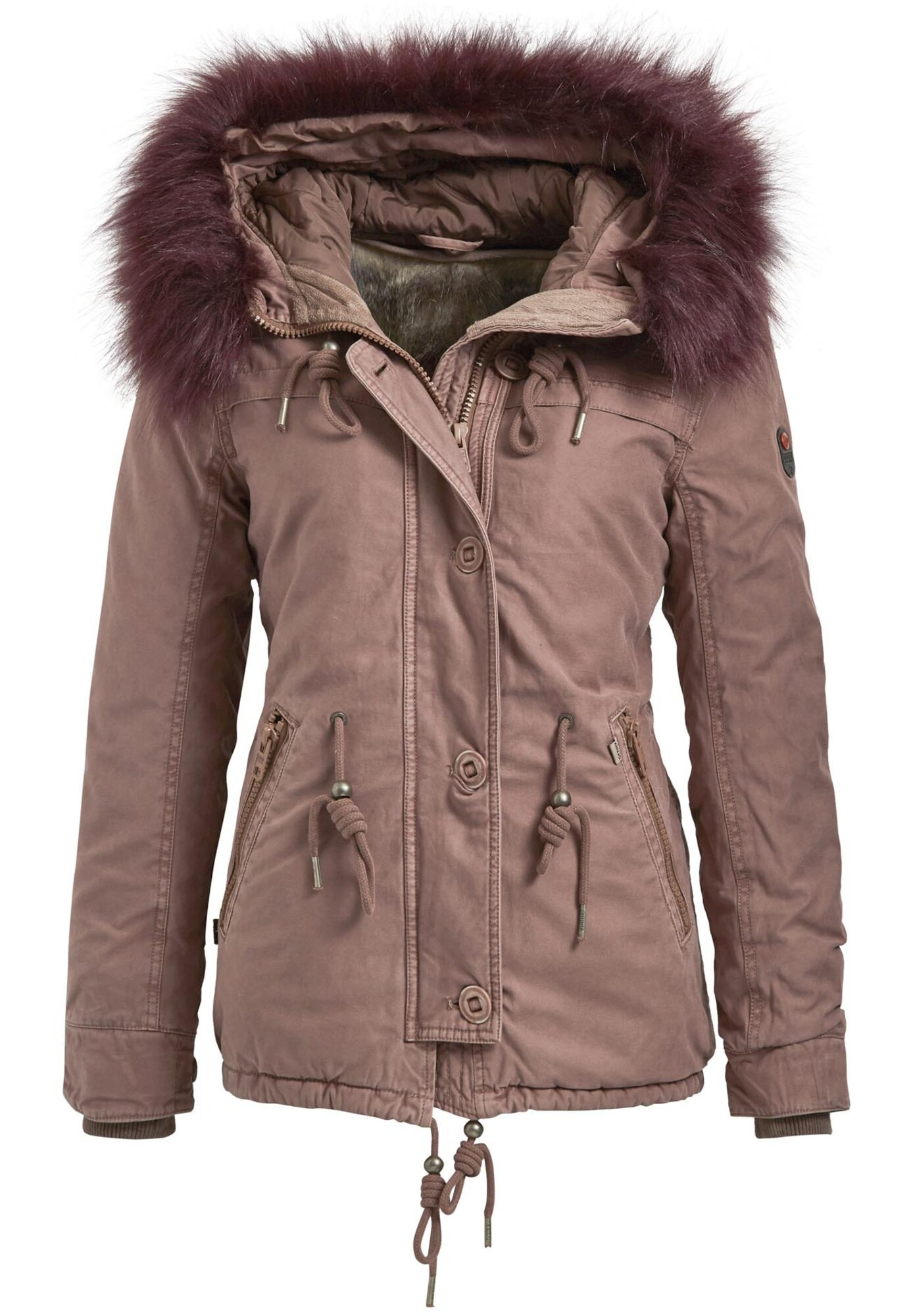 Khujo Jacke ANGELINA altrosa
