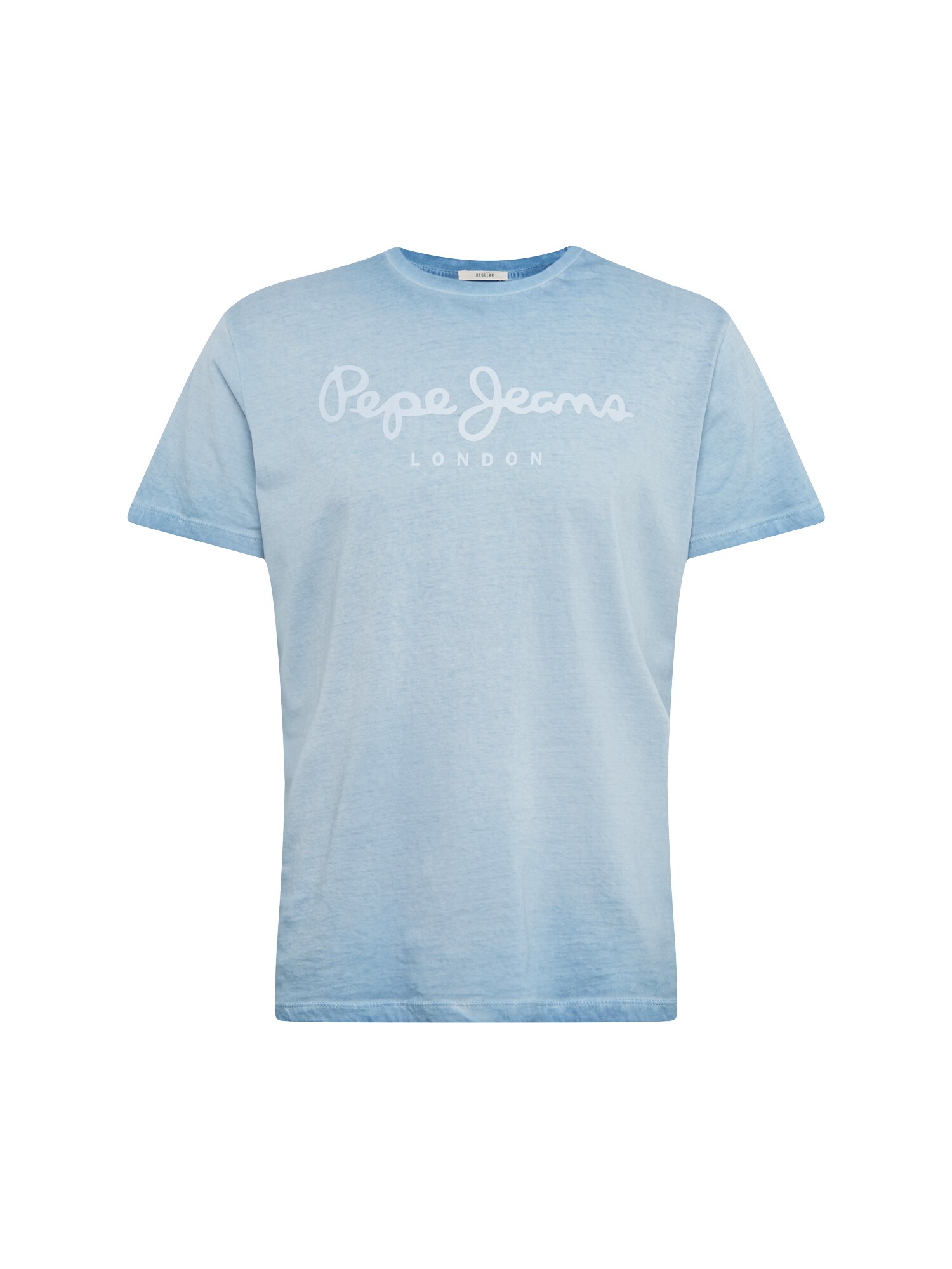 Pepe Jeans Marškinėliai 'West Sir'  šviesiai mėlyna / balta