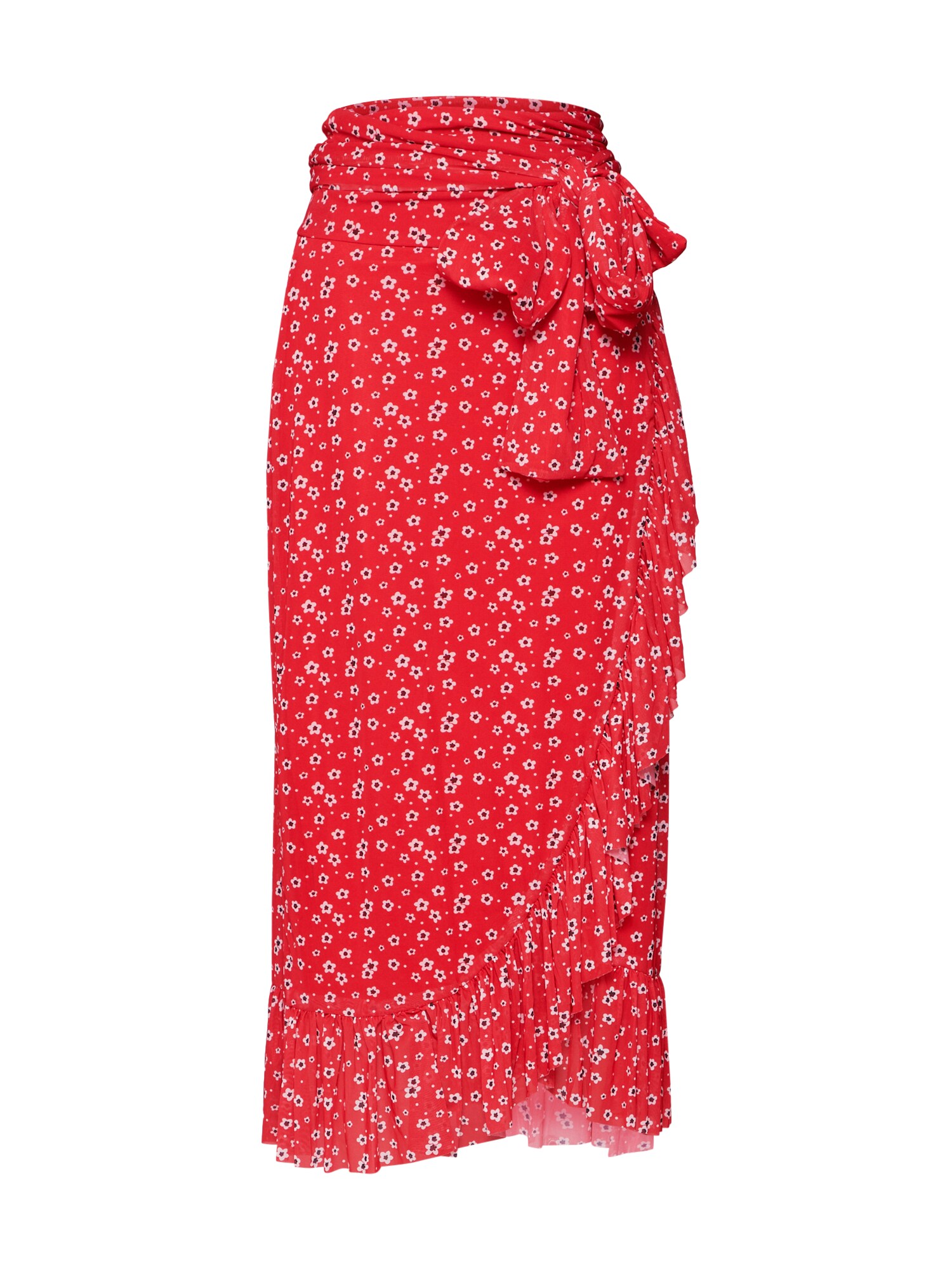 Na-Kd Na Kd Dames Rok Rood Wit na-kd kopen in de aanbieding