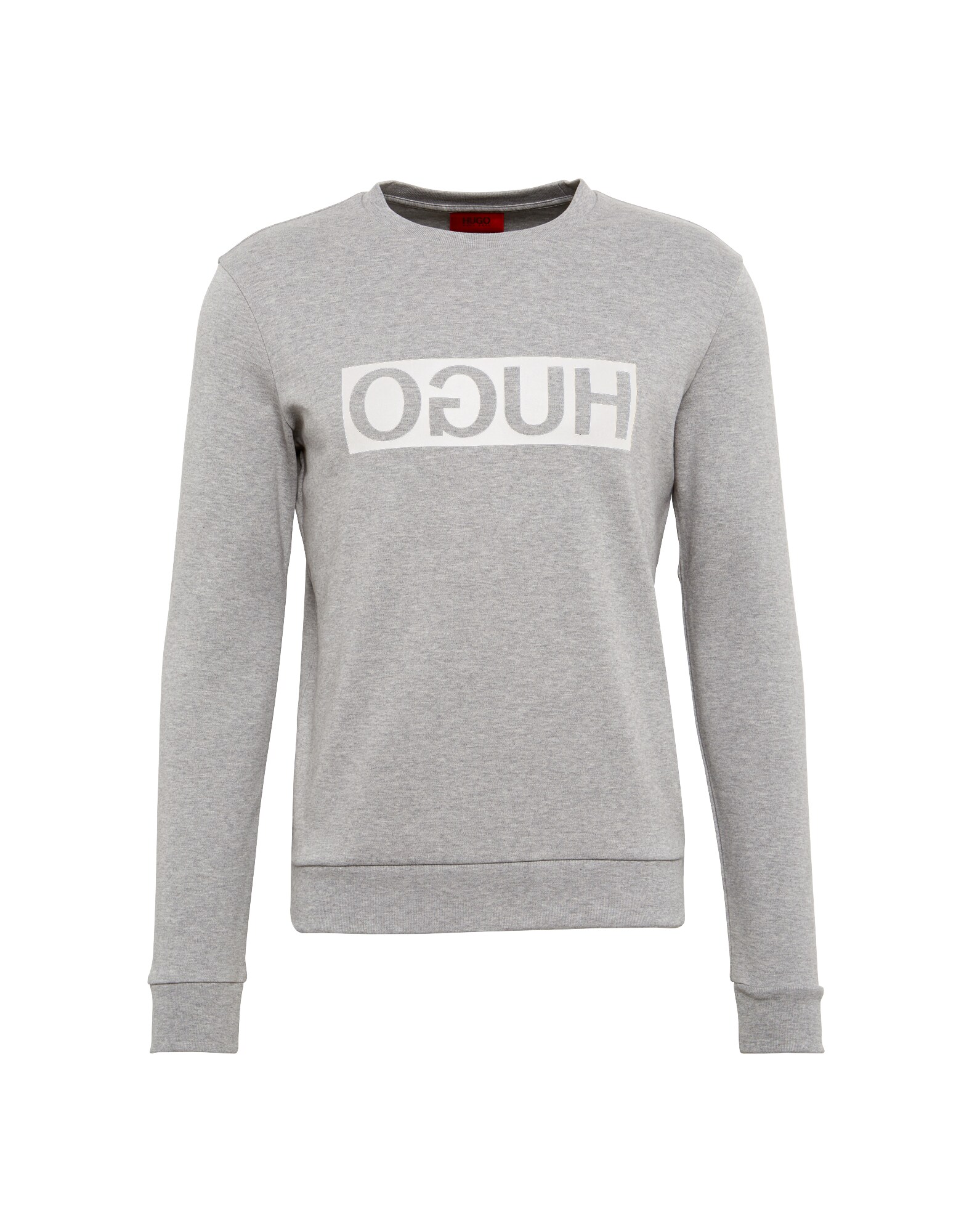 Hugo Heren Sweatshirt Dicago Grijs hugo kopen in de aanbieding
