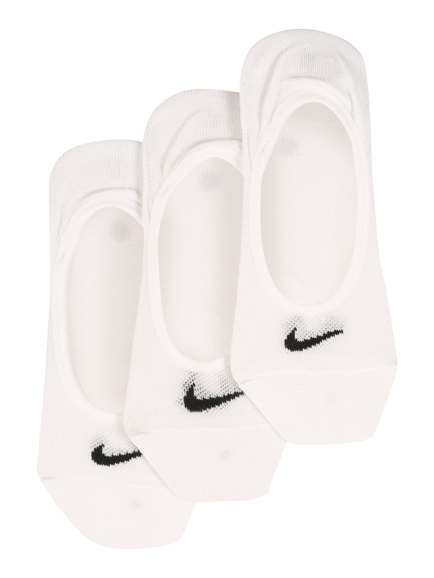 NIKE Șosete sport Lightweight No-Show  negru / alb