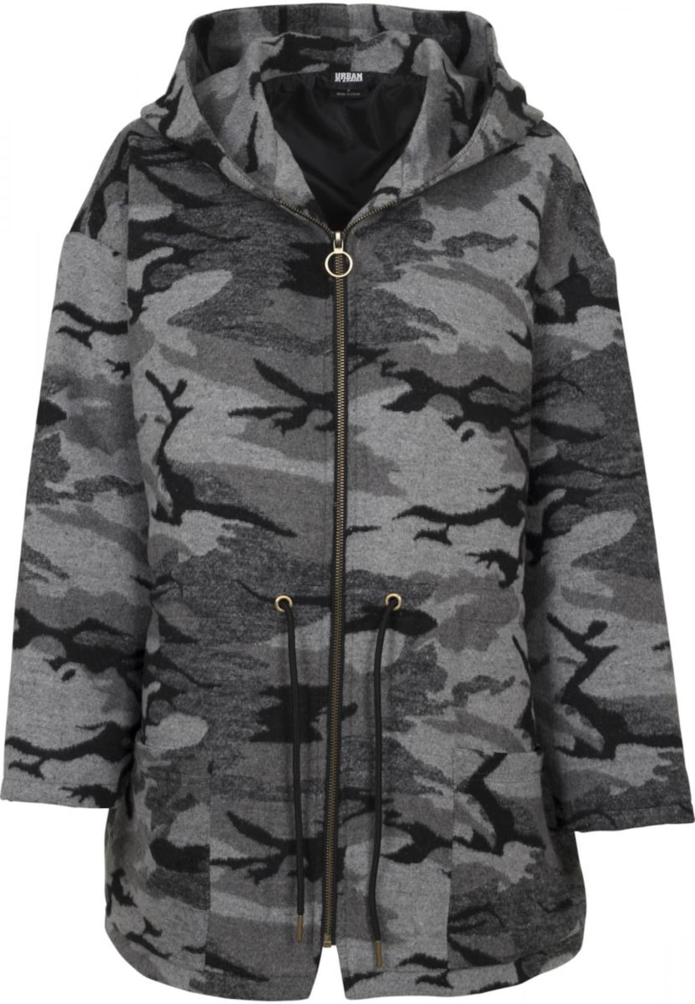 Urban Classics Átmeneti parka  szürke / antracit akciós termékkép 1