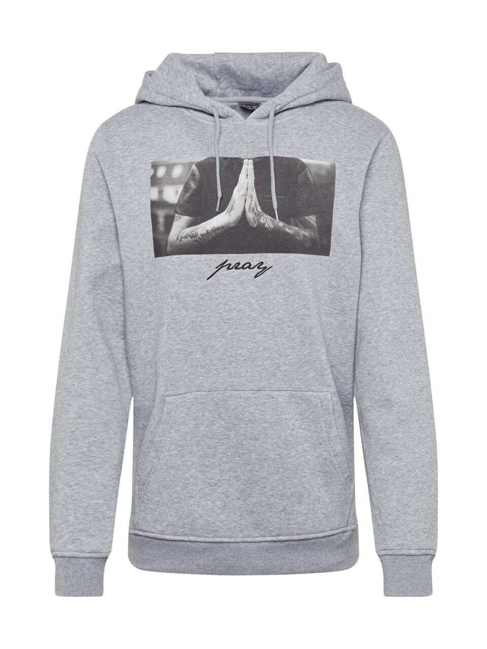 Sweatshirt 'Pray' antracit / mörkgrå