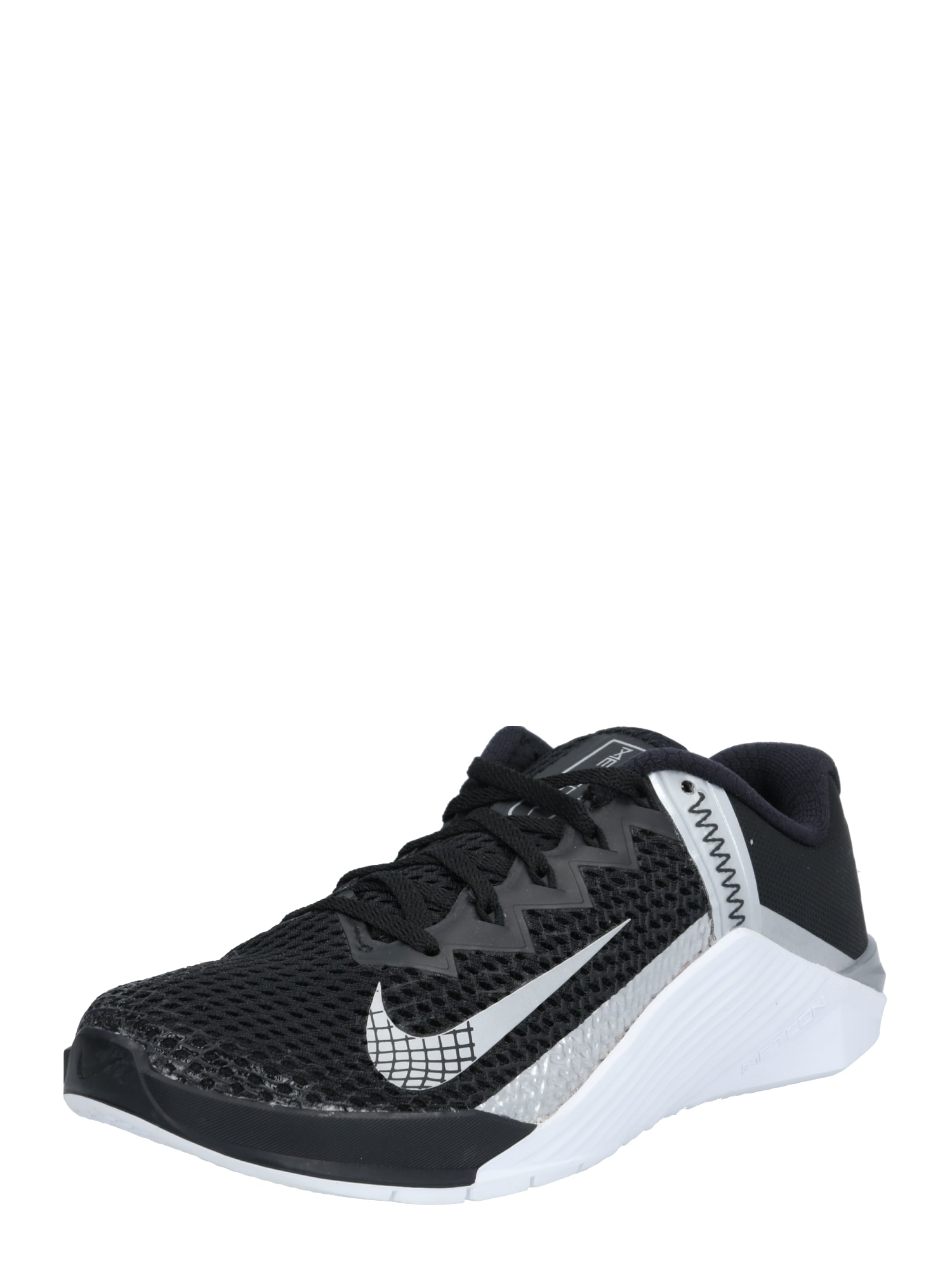 NIKE Sportiniai batai 'Metcon 6'  juoda / šviesiai pilka
