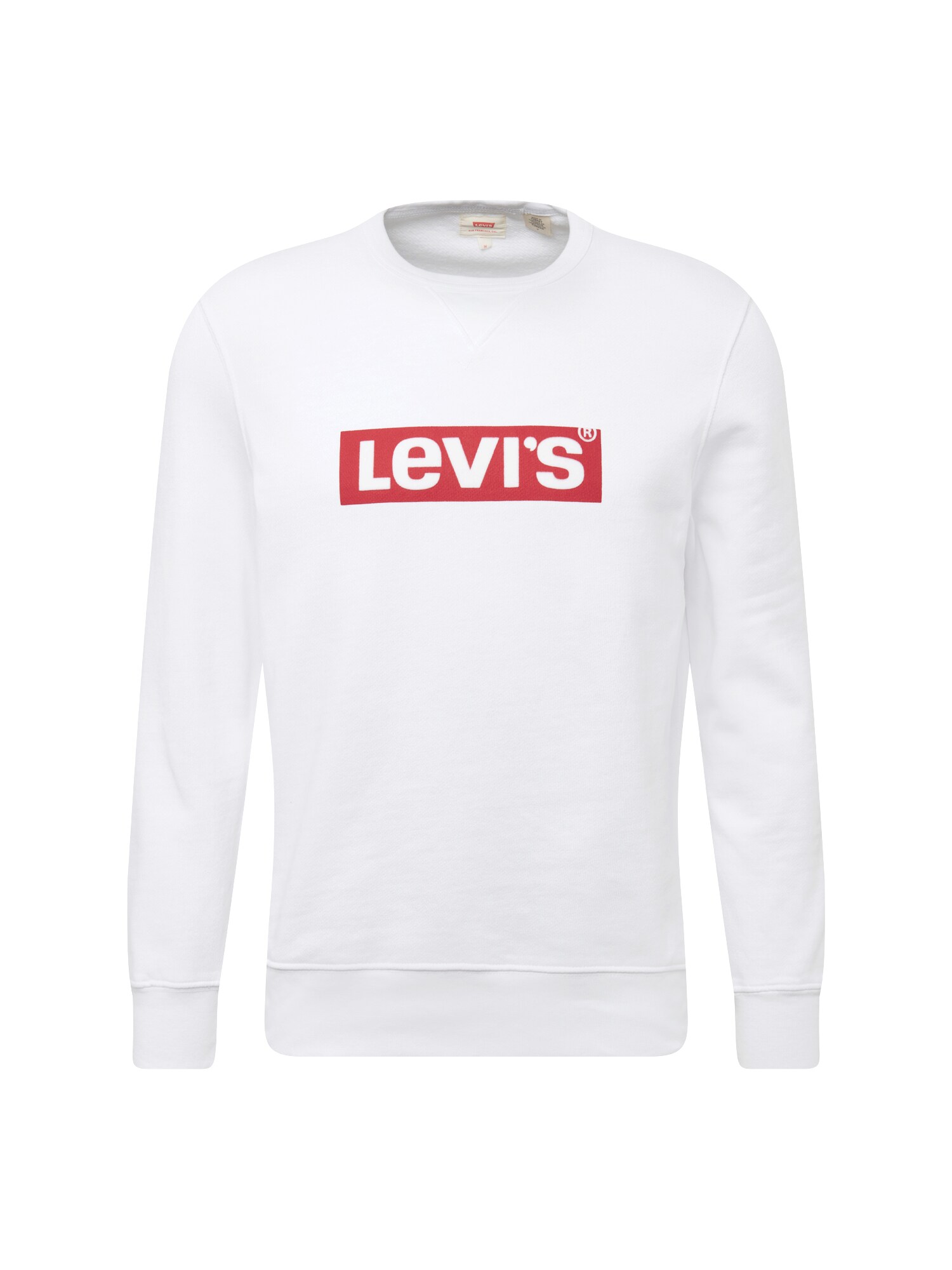 Levis Heren Sweatshirt Graphic Crew B Rood Wit levis kopen in de aanbieding