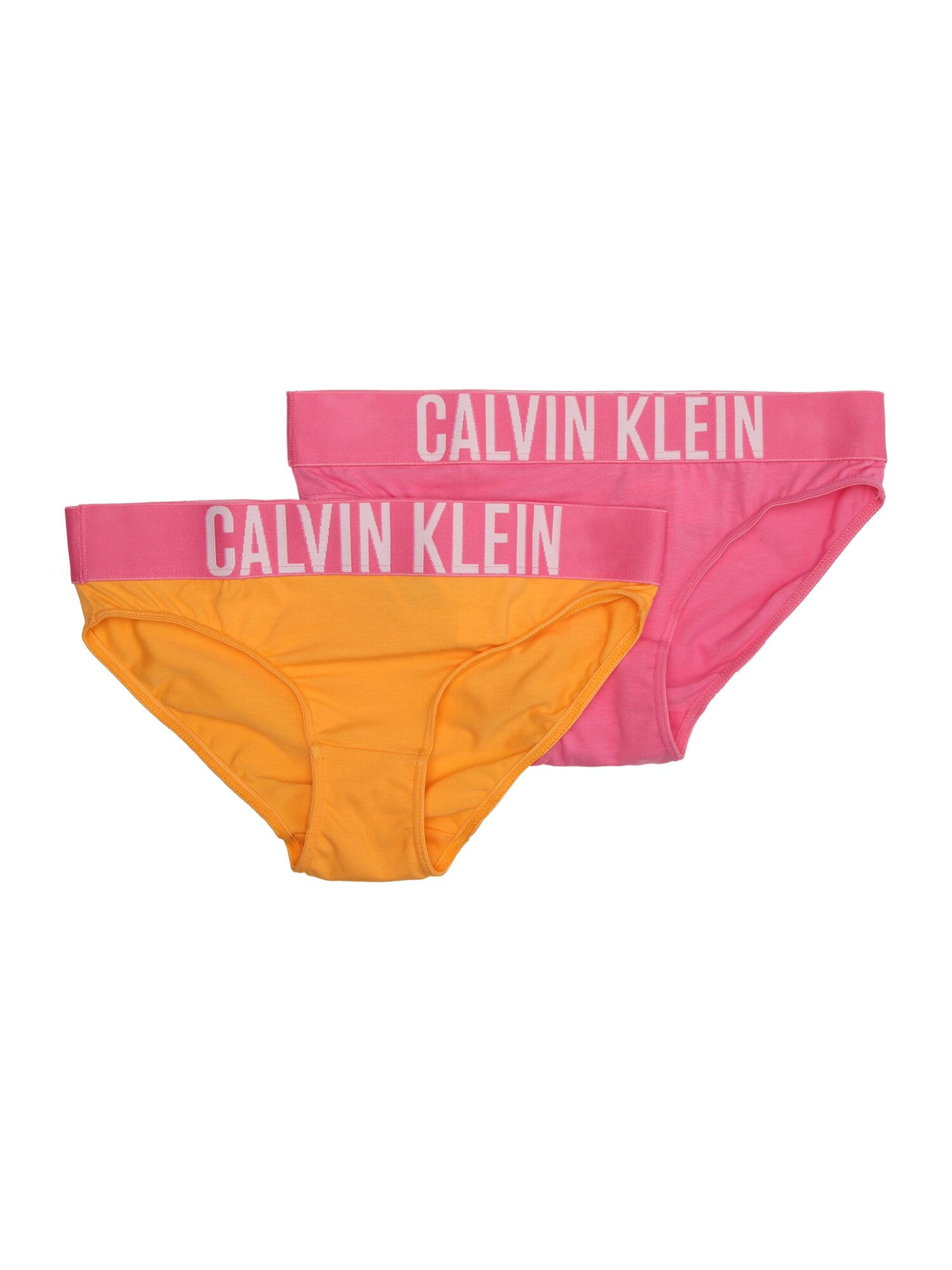 Calvin Klein Underwear Meisjes Onderbroek Geel Rosa Wit calvin klein underwear kopen in de aanbieding