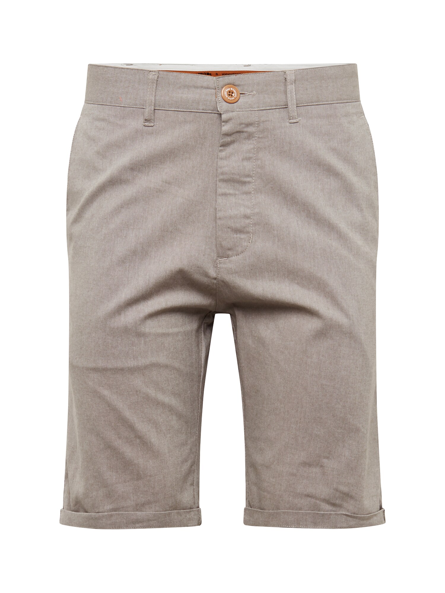 Iriedaily Kelnės 'Golfer Chambray'  rausvai pilka