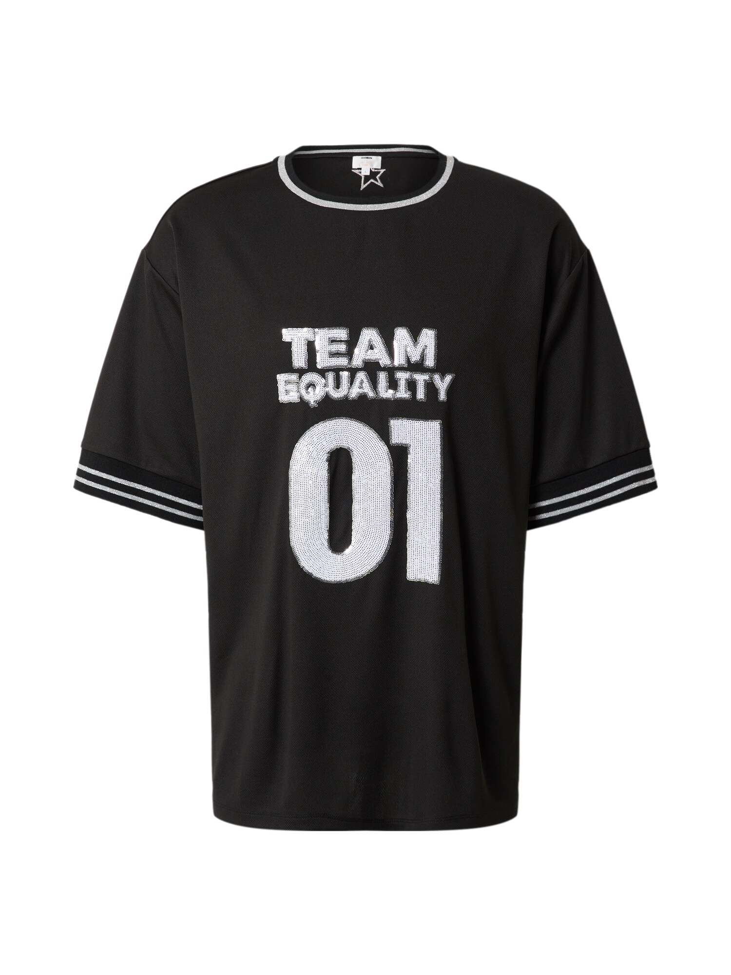 ABOUT YOU x Riccardo Simonetti Camisa 'Chris'  preto