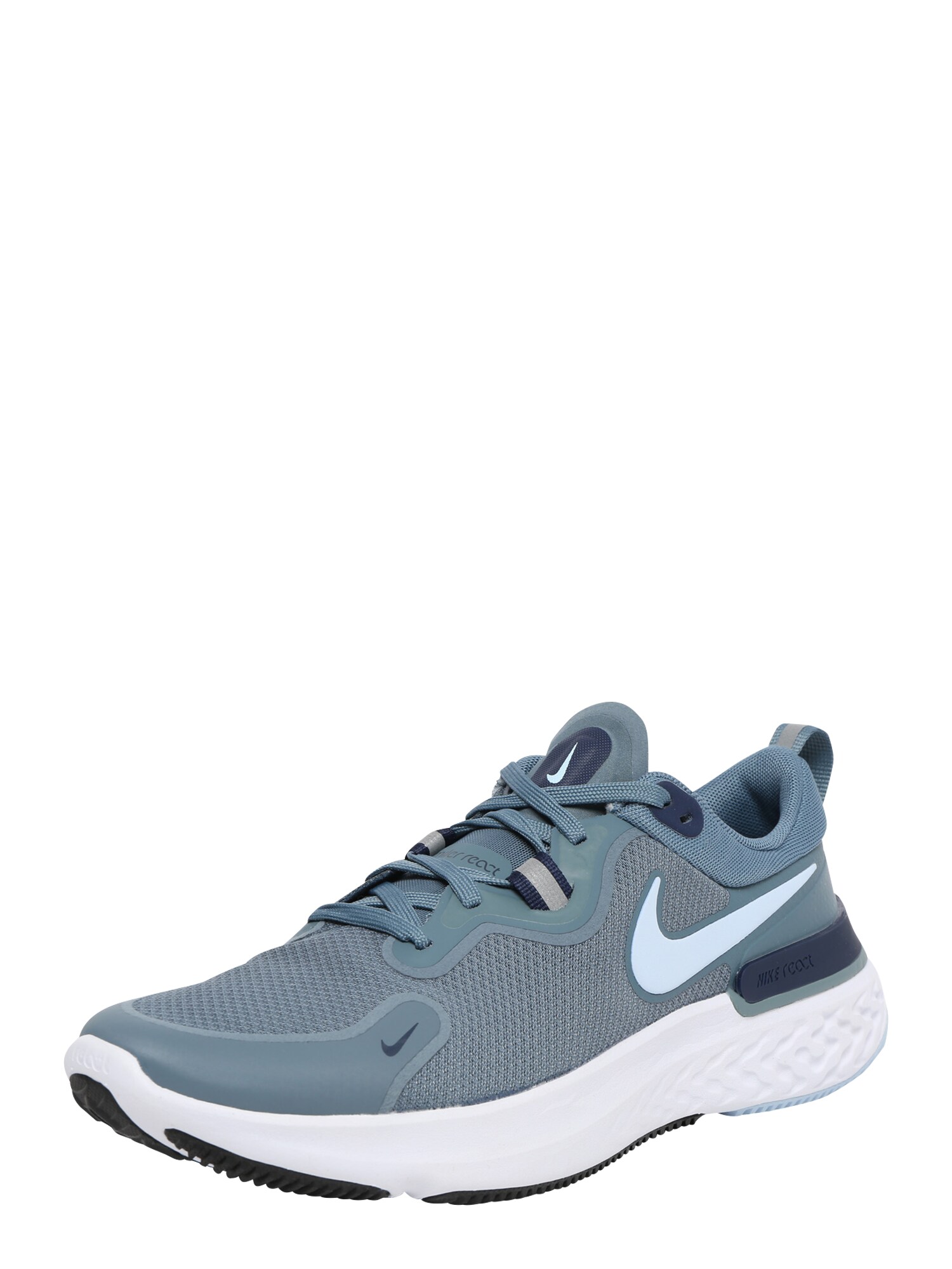 NIKE Bėgimo batai 'React Miler'  mėlyna dūmų spalva / tamsiai mėlyna