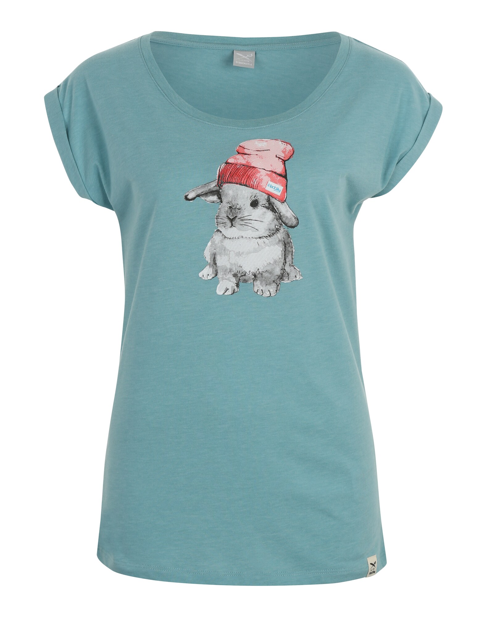 Iriedaily Dames Shirt It Hasi Jade Groen iriedaily kopen in de aanbieding