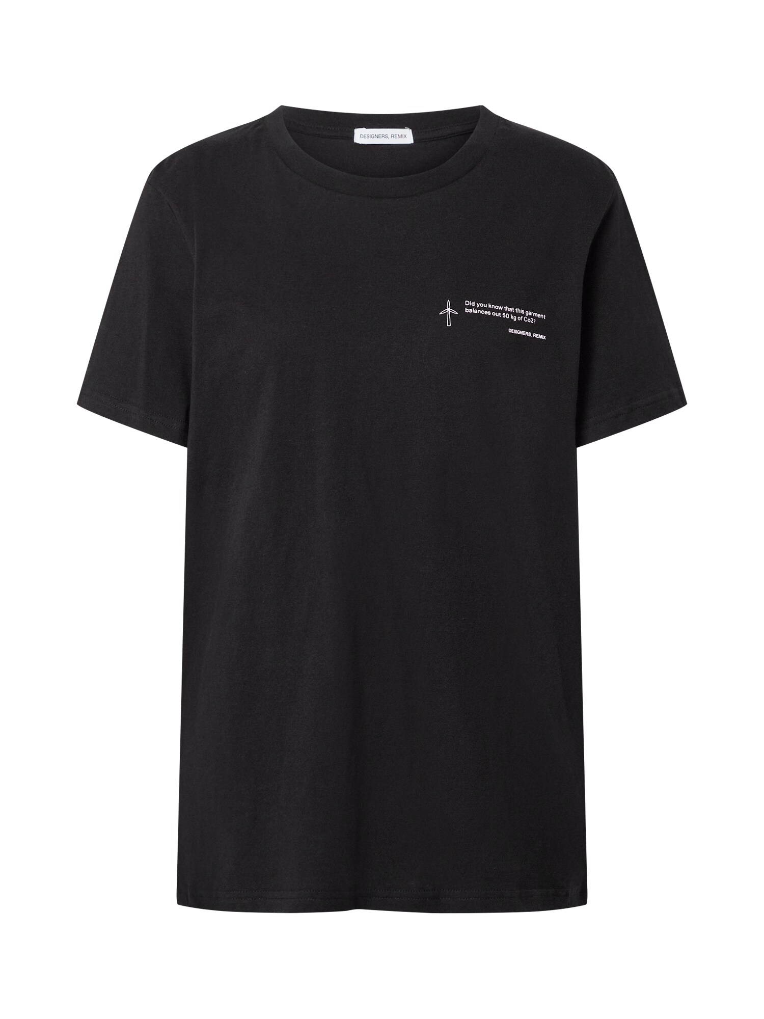Designers Remix Marškinėliai 'Stanley CO2'  juoda