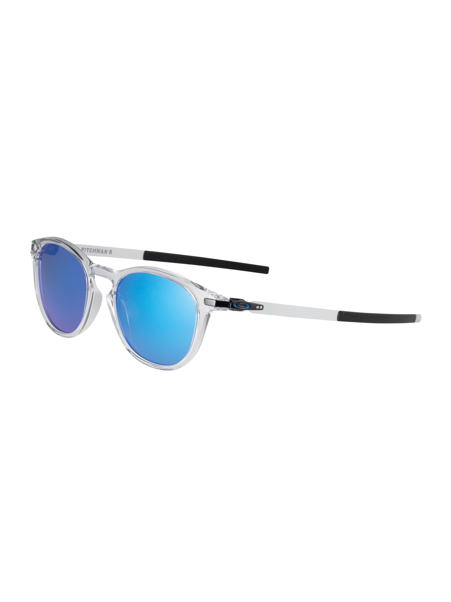 OAKLEY Sportiniai akiniai nuo saulės 'Pitchman'  juoda / skaidri spalva / mėlyna