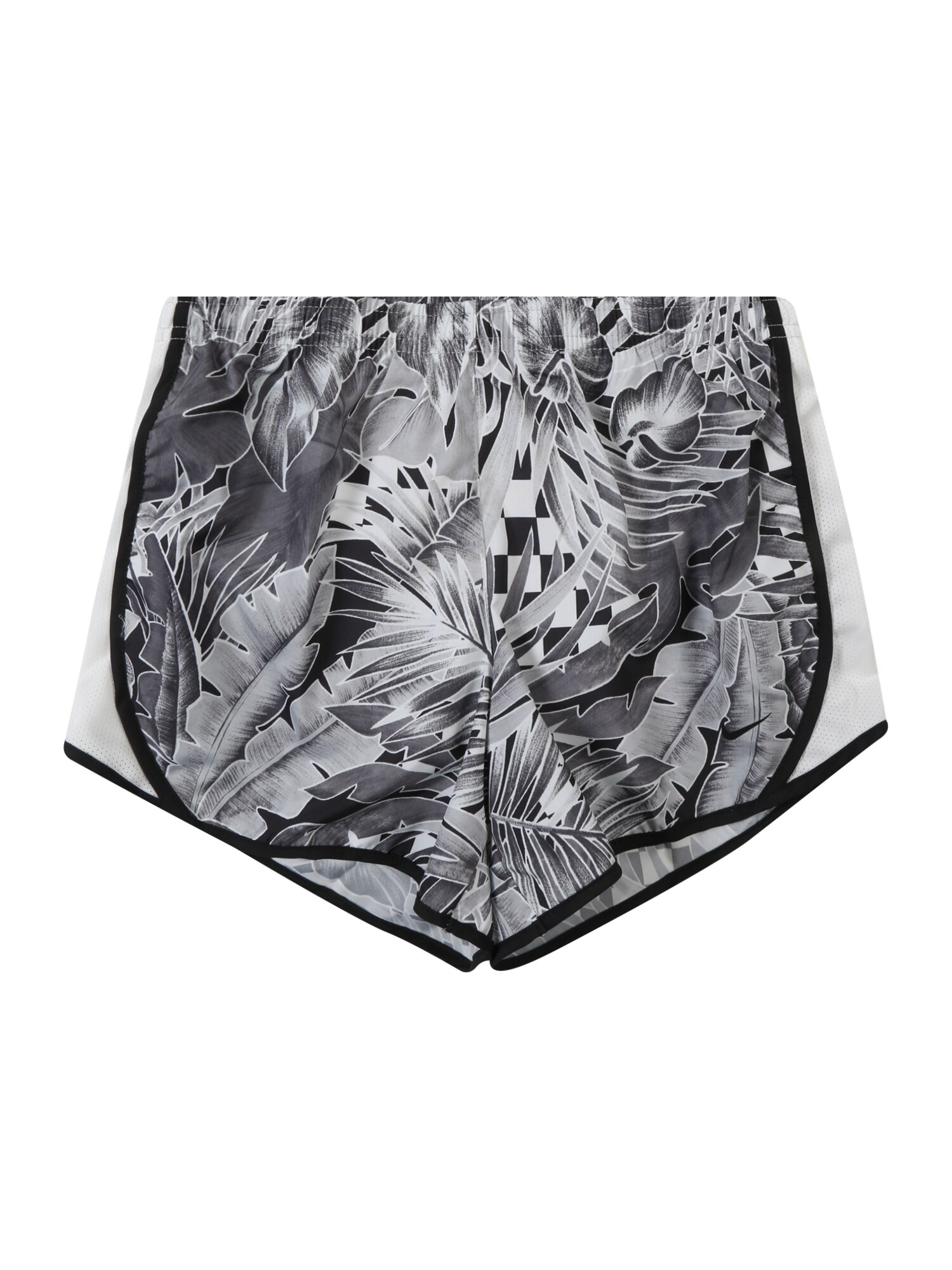 Nike Meisjes Sportbroek Grijs Zwart Wit nike kopen in de aanbieding