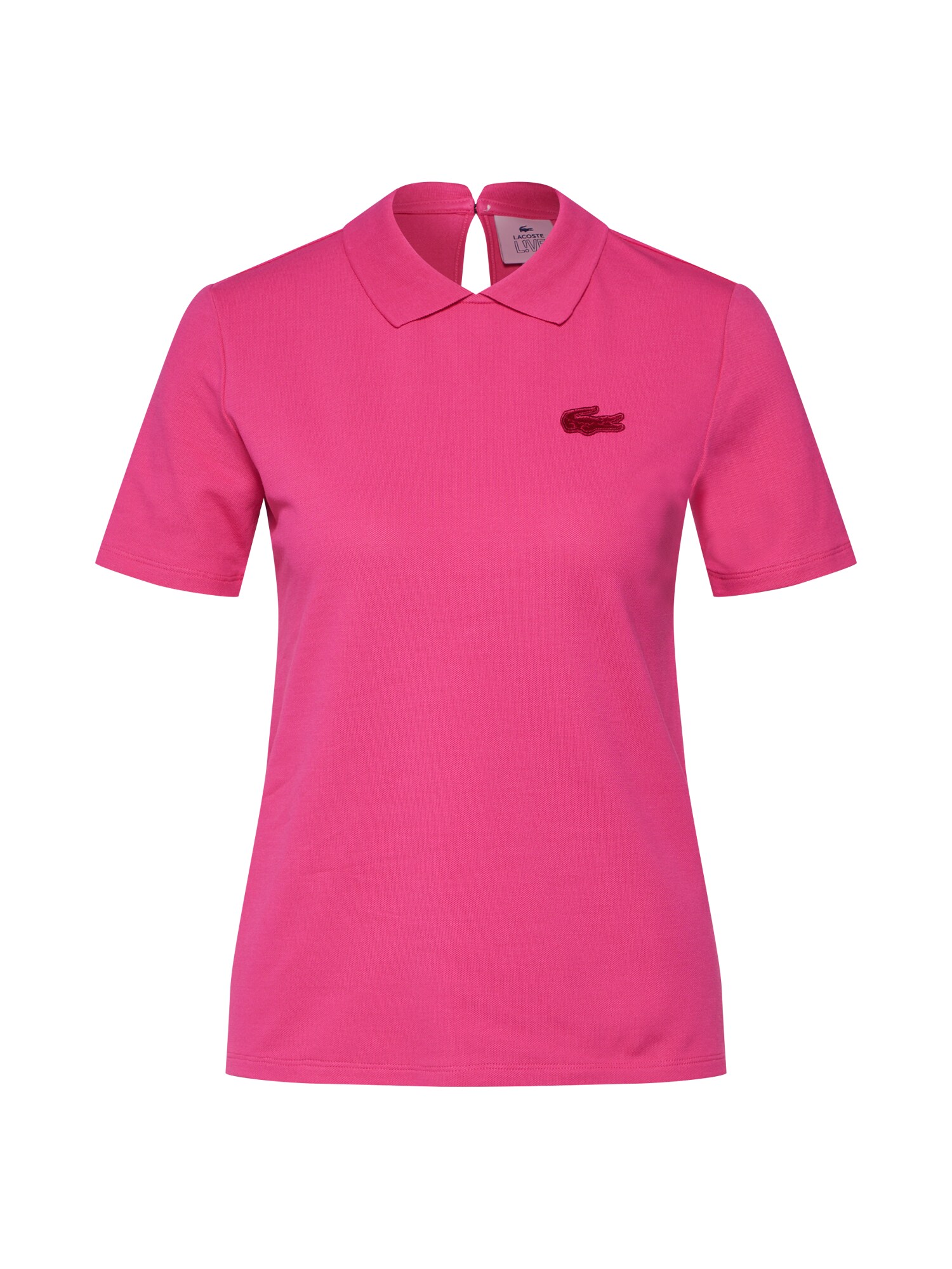 Lacoste Dames Shirt Pink lacoste kopen in de aanbieding