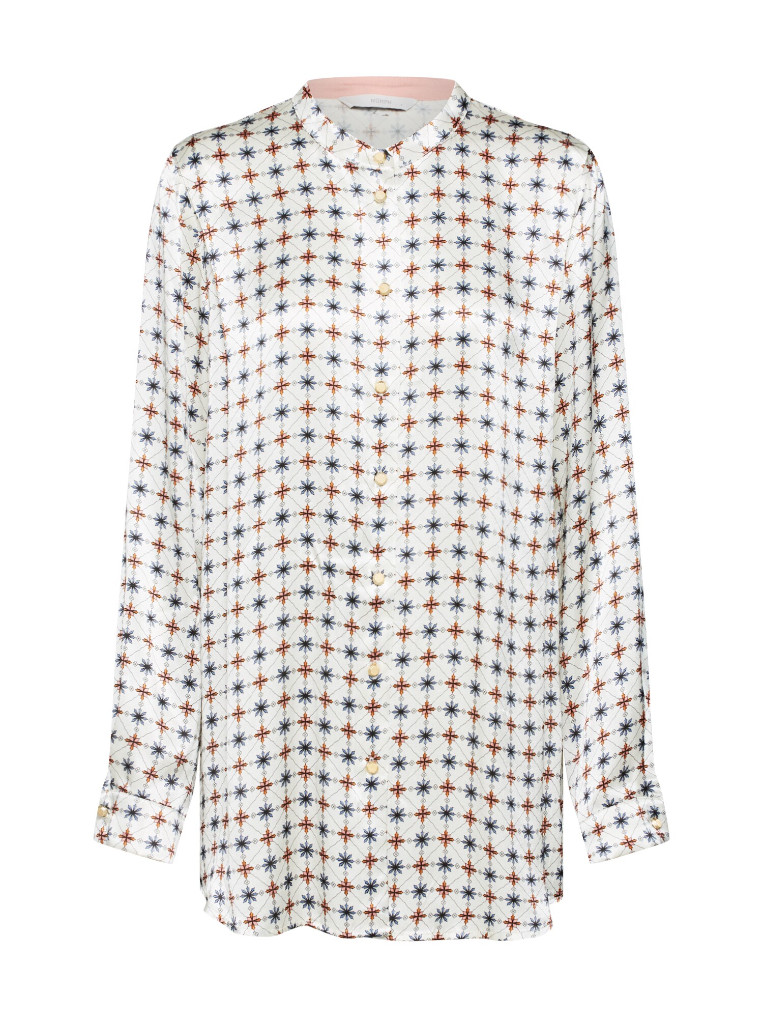 Numph Dames Blouse Jolan Gemengde Kleuren Wit numph kopen in de aanbieding