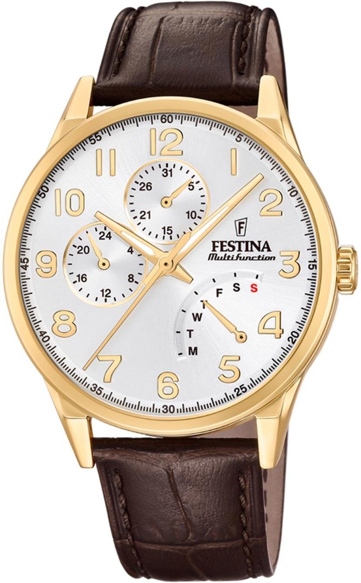 FESTINA Uhr ''''F20279/A'''' braun / gold