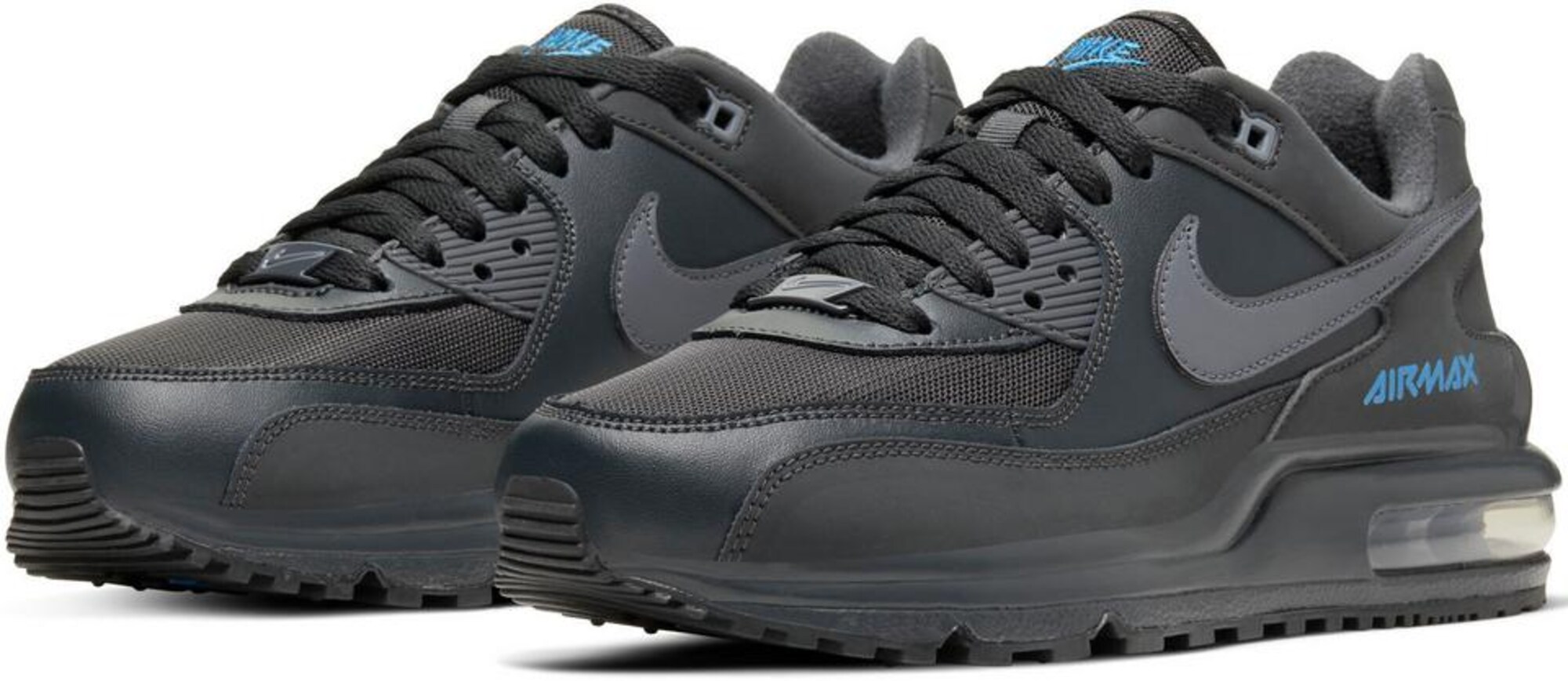 Nike Sportswear Sportbačiai be auliuko 'Air Max Wright Gs'  dangaus žydra / juoda
