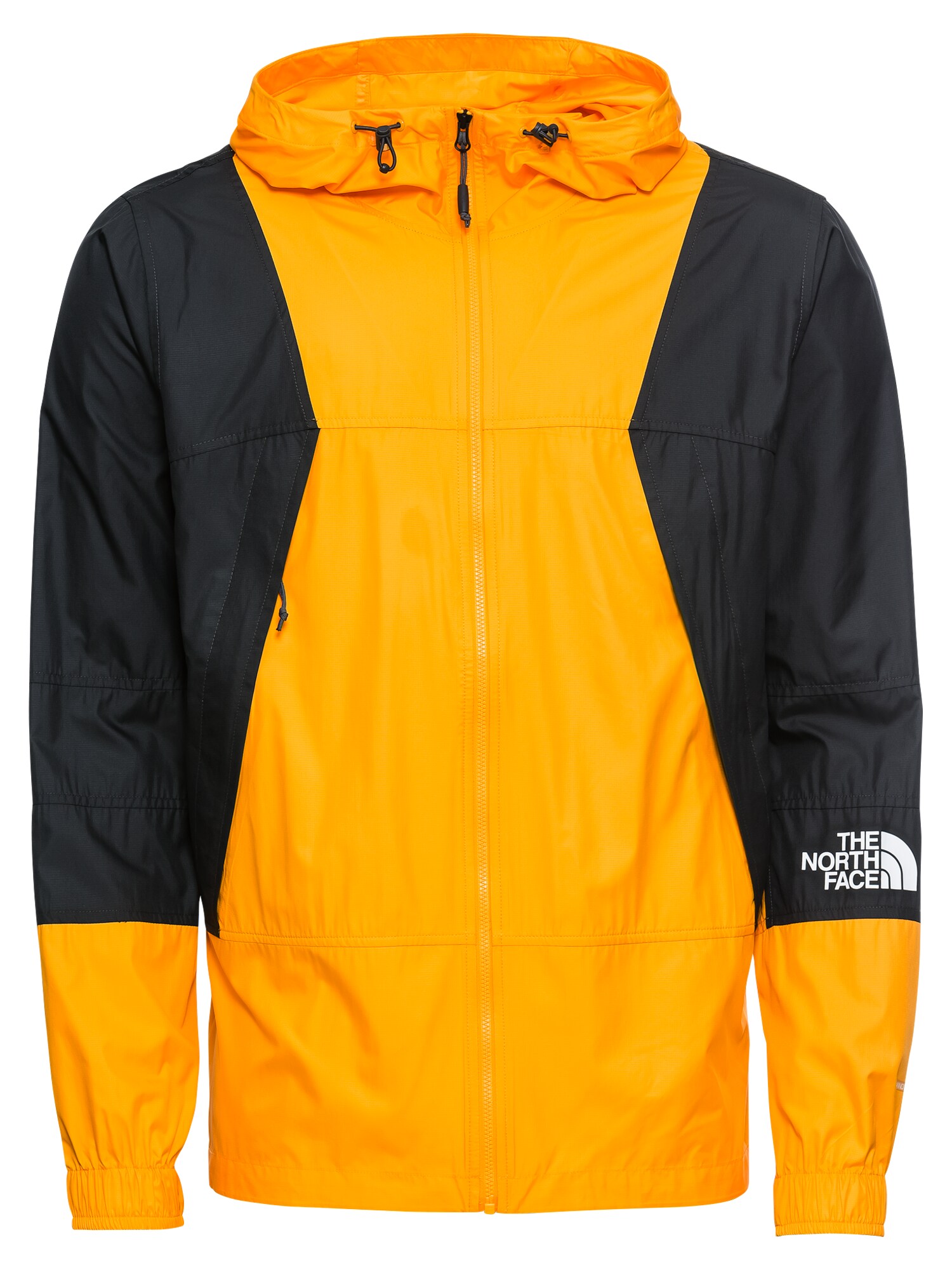 The North Face Heren Functionele Jas Windshell Donkerbruin Sinaasappel the north face kopen in de aanbieding