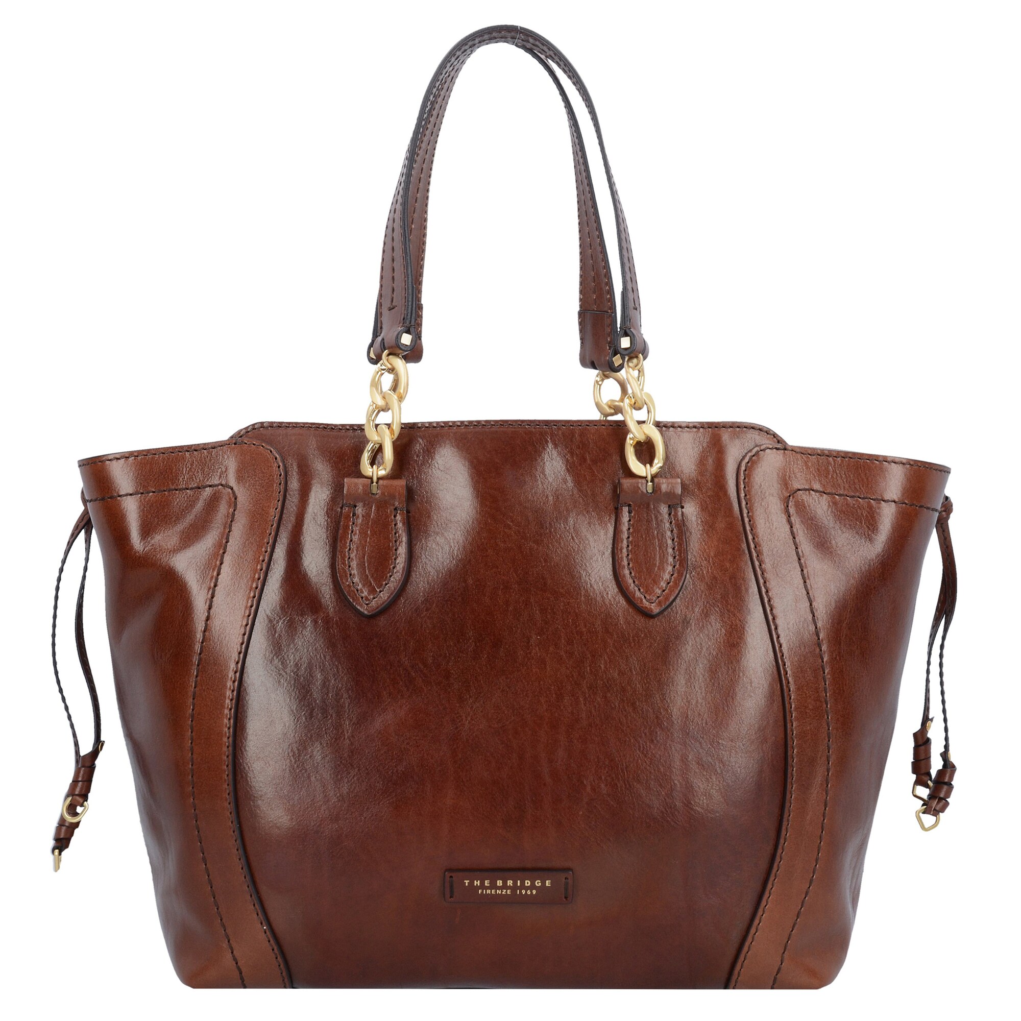 The Bridge Dames Shopper Argentario Bruin the bridge kopen in de aanbieding