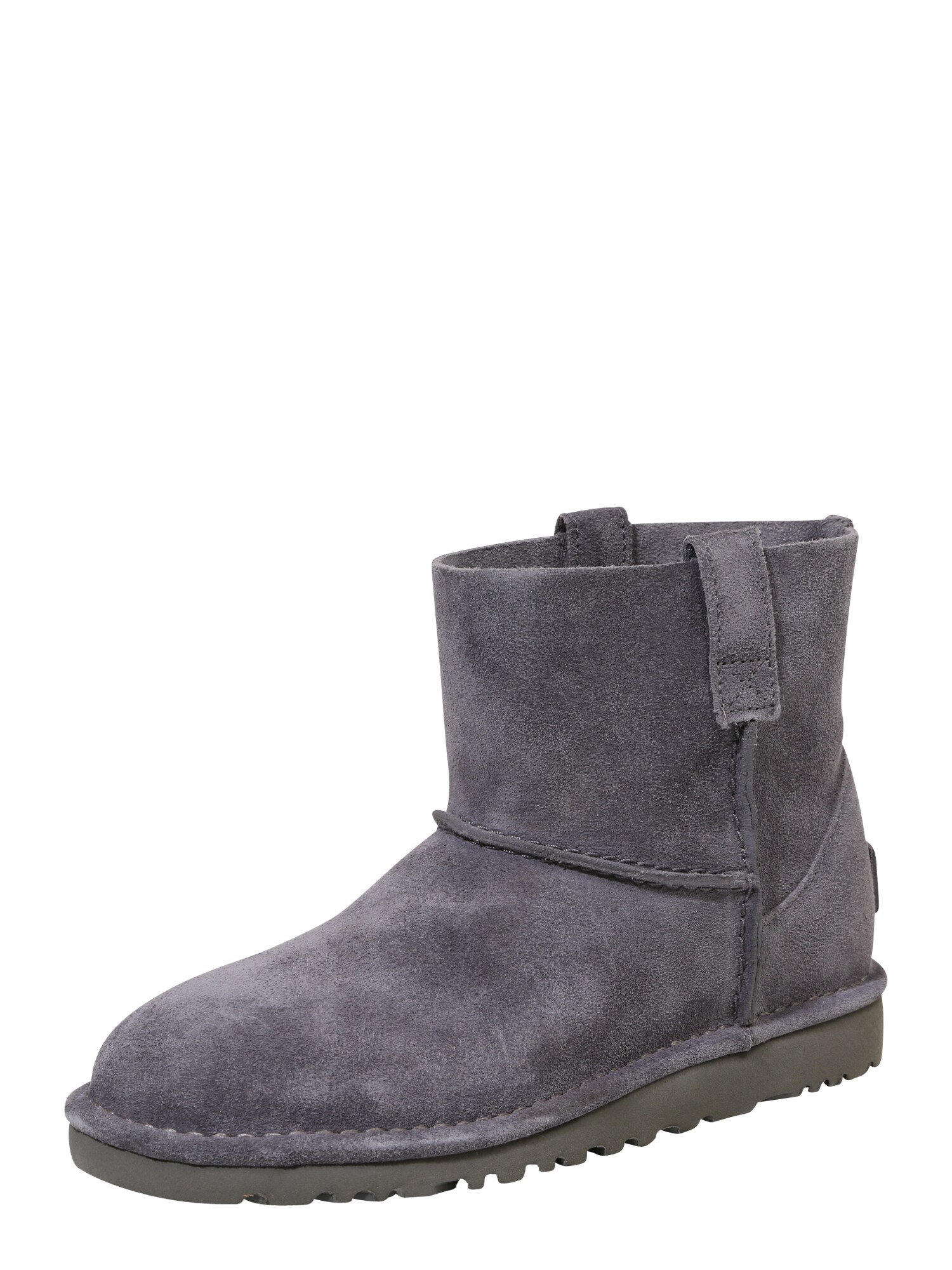 Ugg Dames Enkellaarsjes Classic Unlined Donkergrijs ugg kopen in de aanbieding