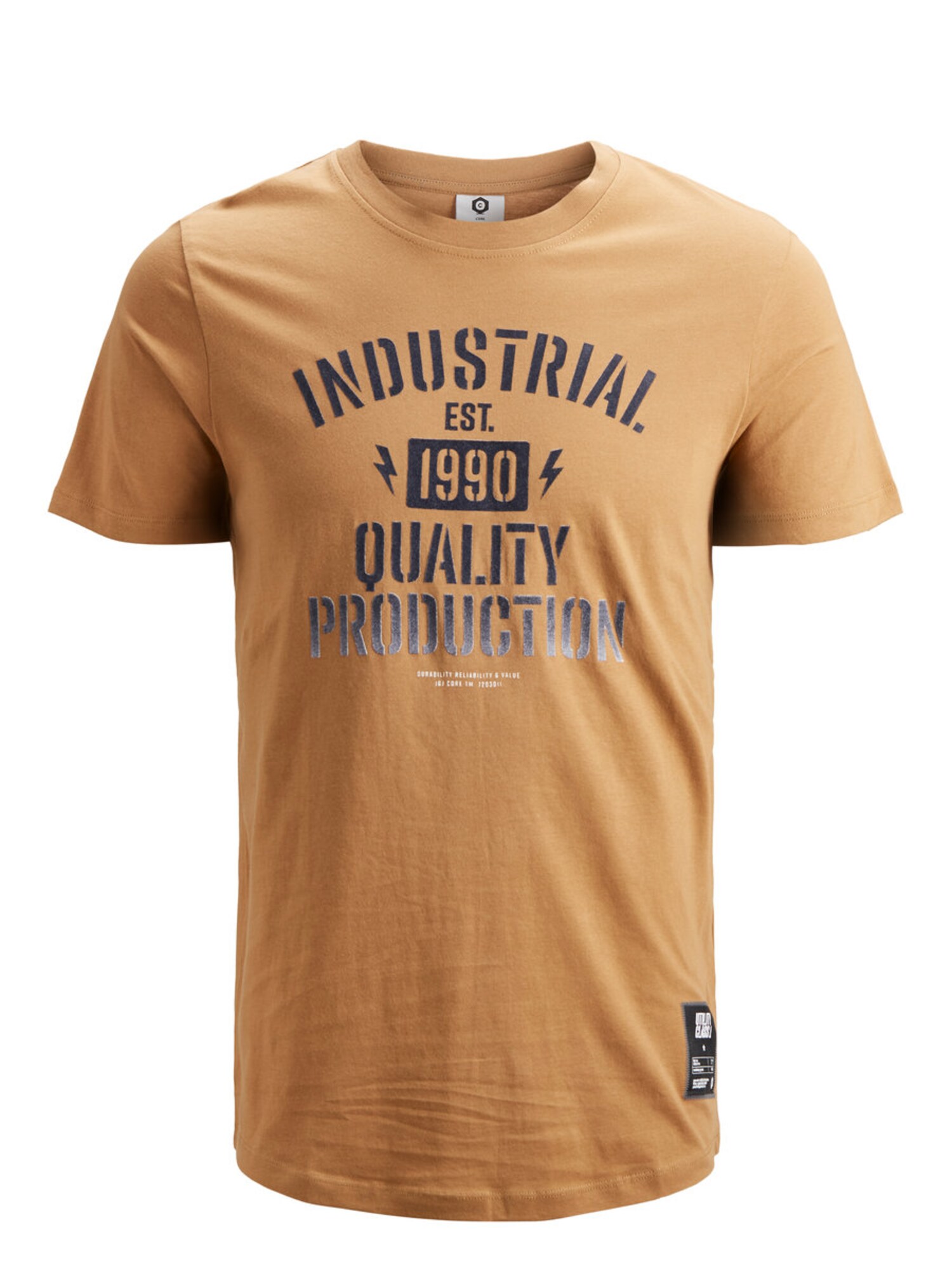 Jack And Jones Heren Shirt Brons Zwart jack and jones kopen in de aanbieding