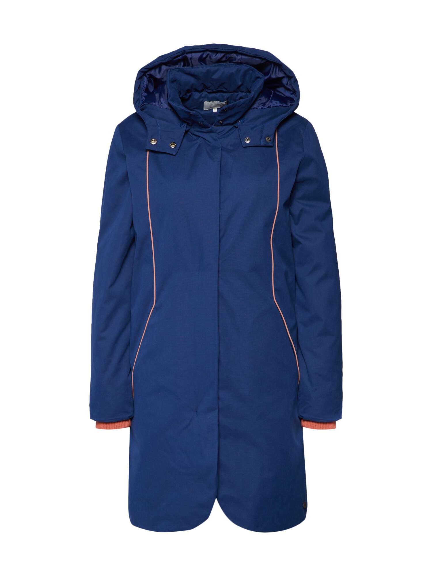 Numph Dames Winterparka New Morgan Blauw Koraal numph kopen in de aanbieding