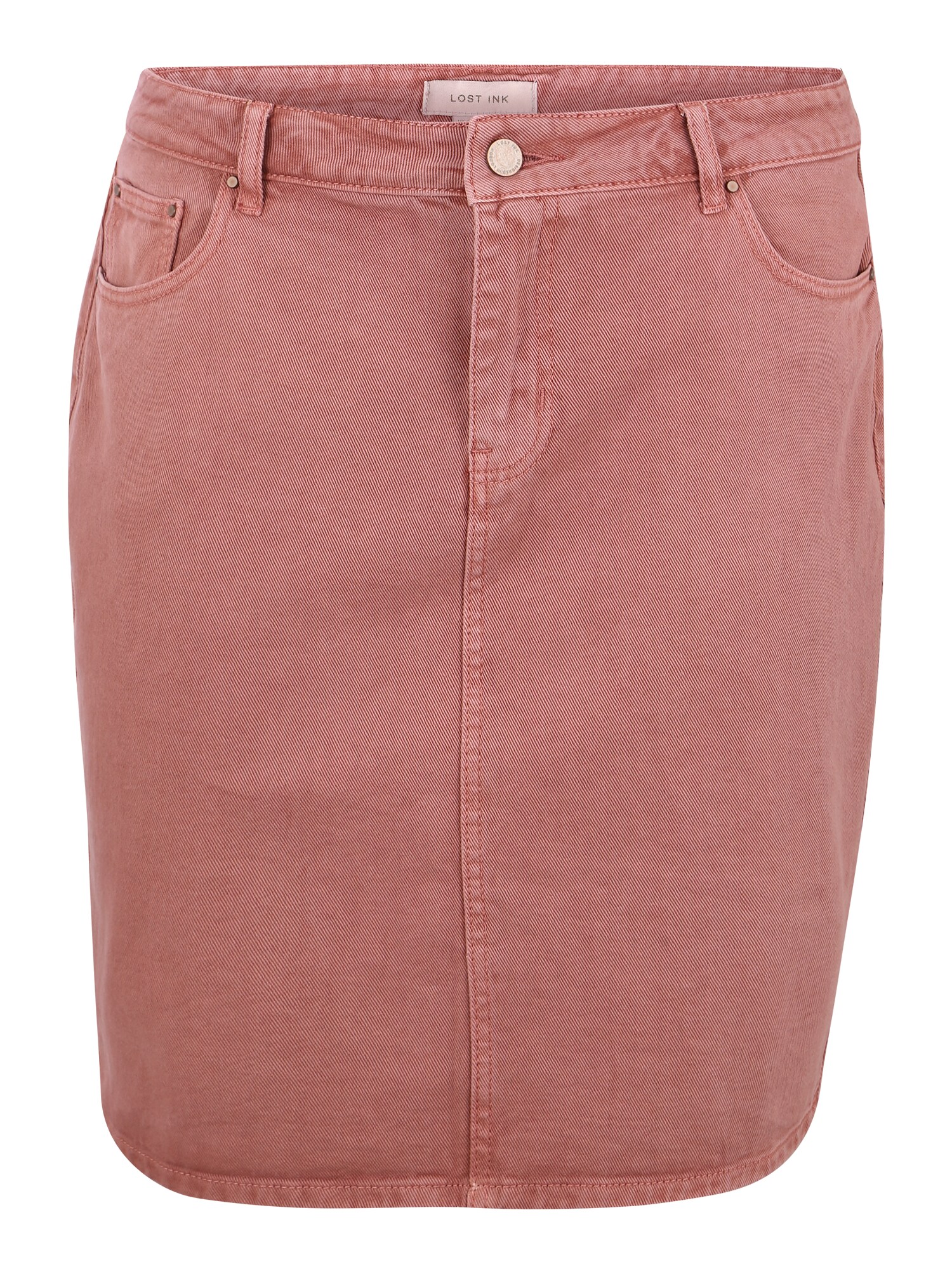 Lost Ink Plus Dames Rok Pink lost ink plus kopen in de aanbieding