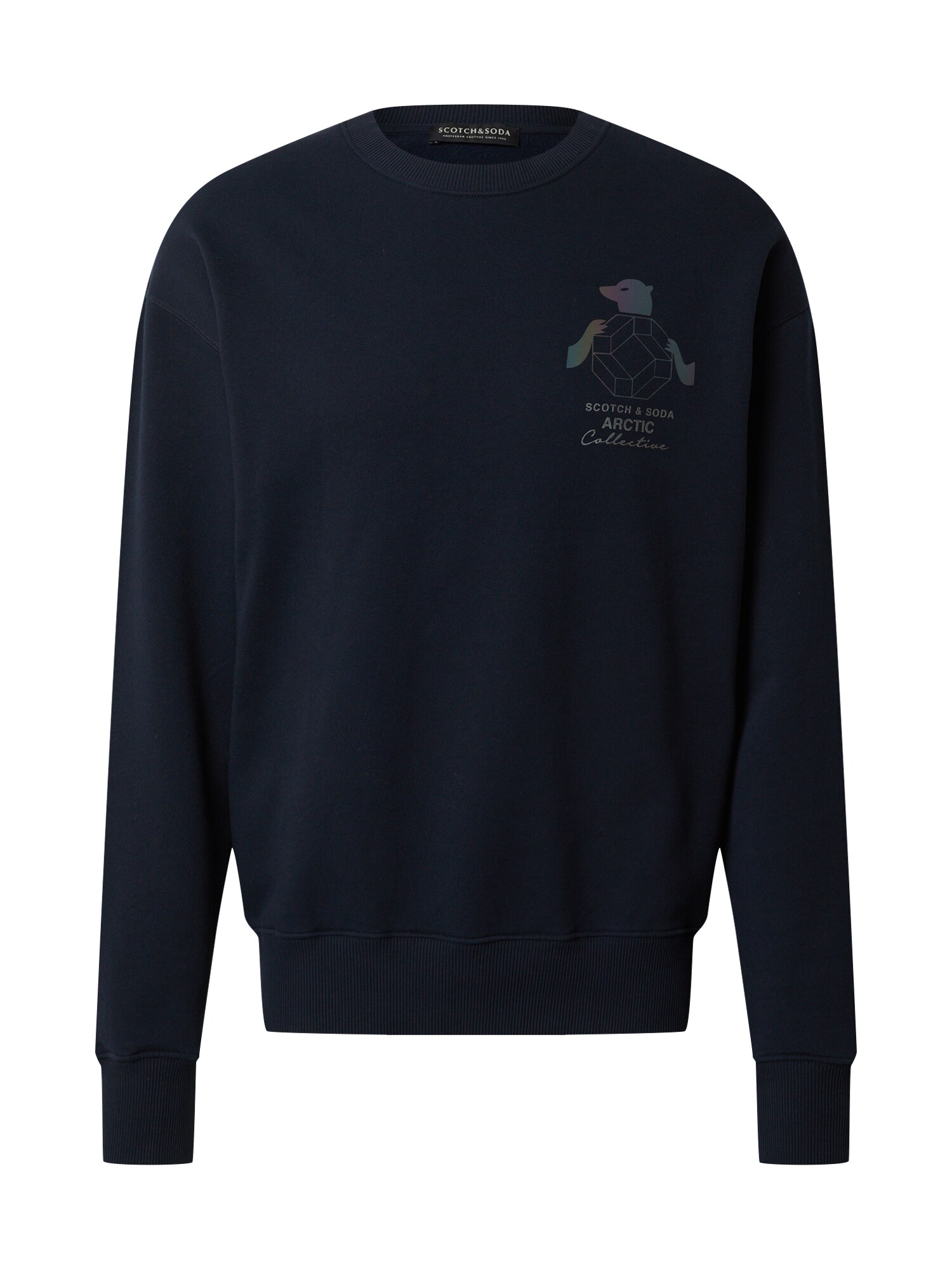 SCOTCH & SODA Megztinis be užsegimo  antracito