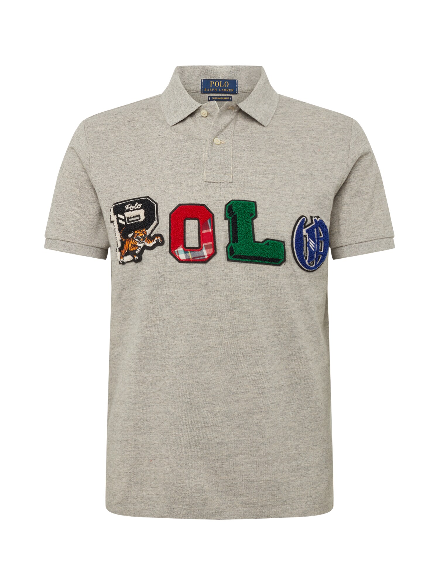 Polo Ralph Lauren Heren Shirt Grijs Gemengde Kleuren polo ralph lauren kopen in de aanbieding