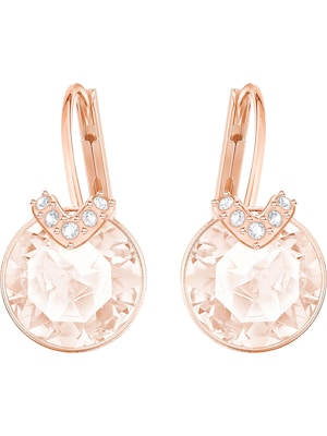 Swarovski Pendientes 'Bella'  oro rosa / blanco
