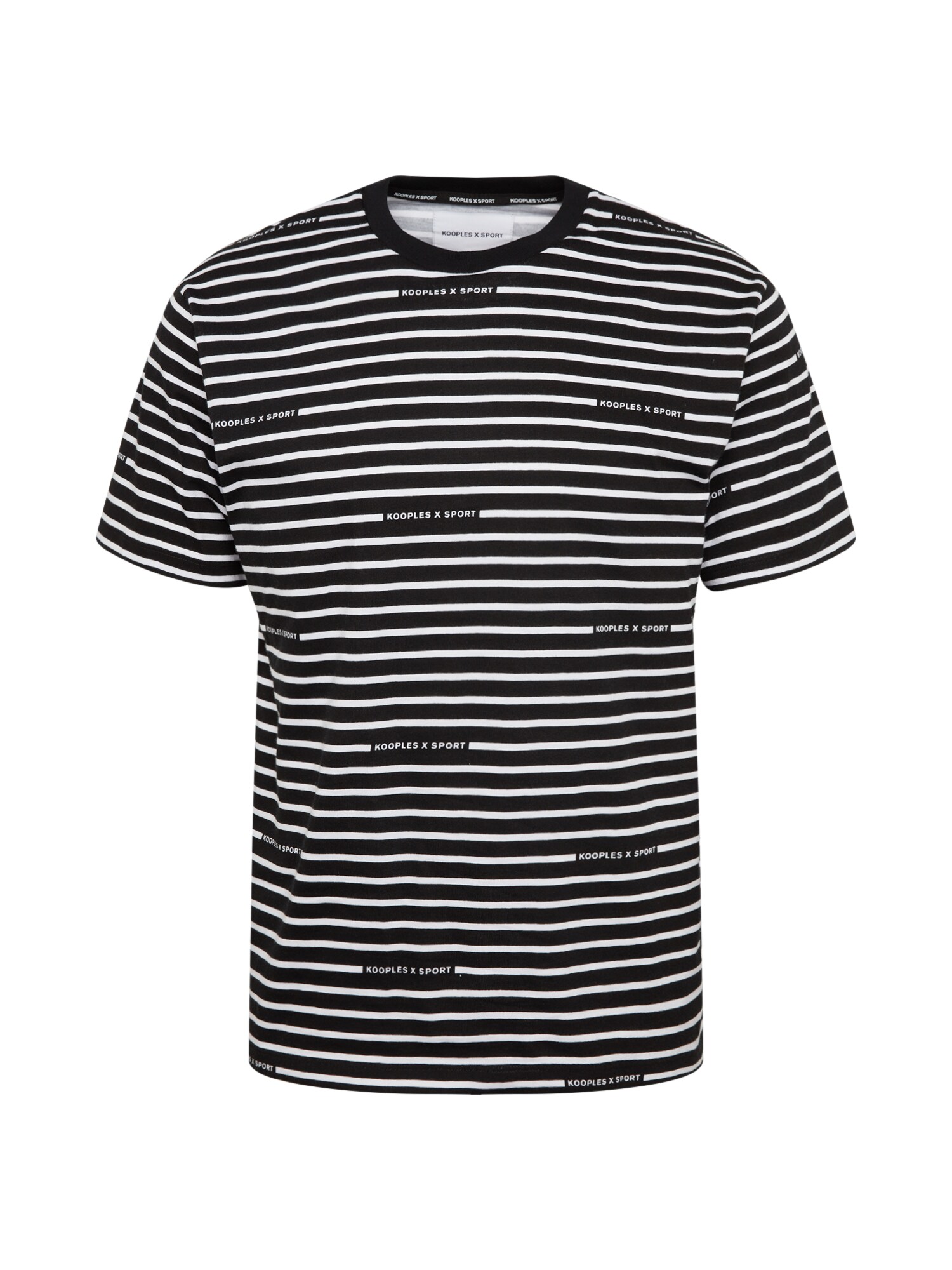 THE KOOPLES SPORT Marškinėliai  balta / juoda