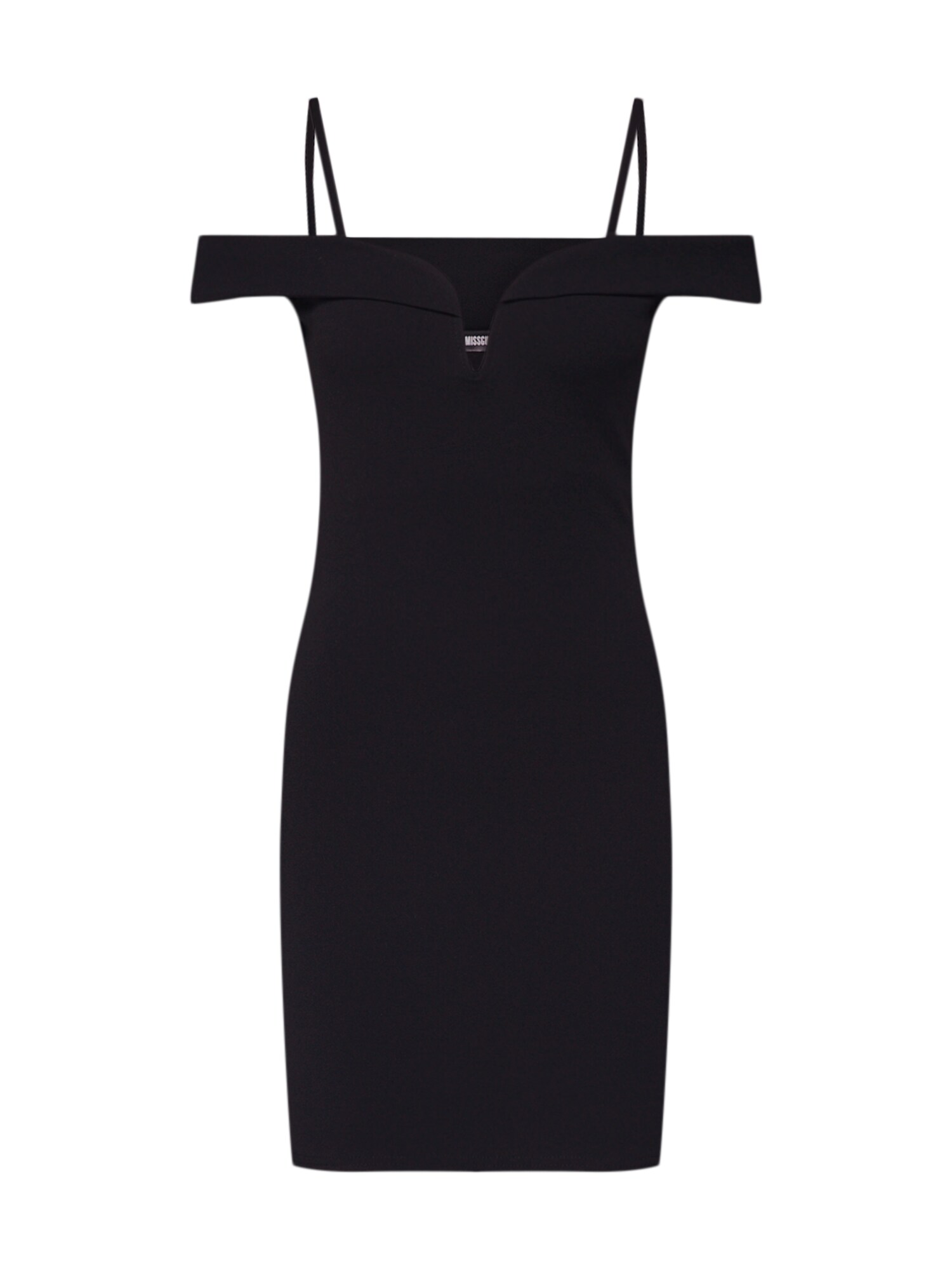 Missguided Dames Cocktailjurk V Bar Zwart missguided kopen in de aanbieding