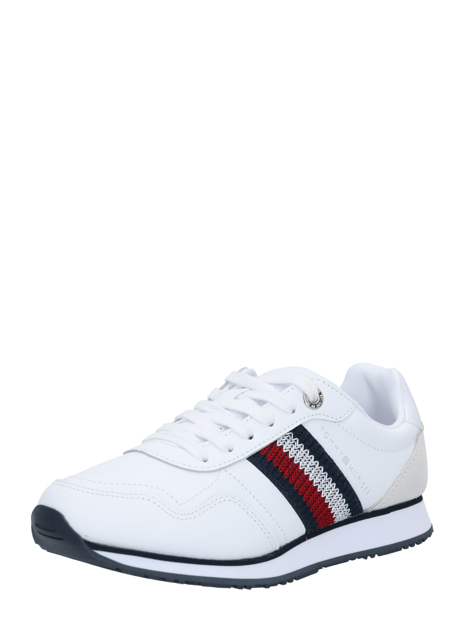 TOMMY HILFIGER Sportbačiai be auliuko 'Zoey'  raudona / balta / tamsiai mėlyna
