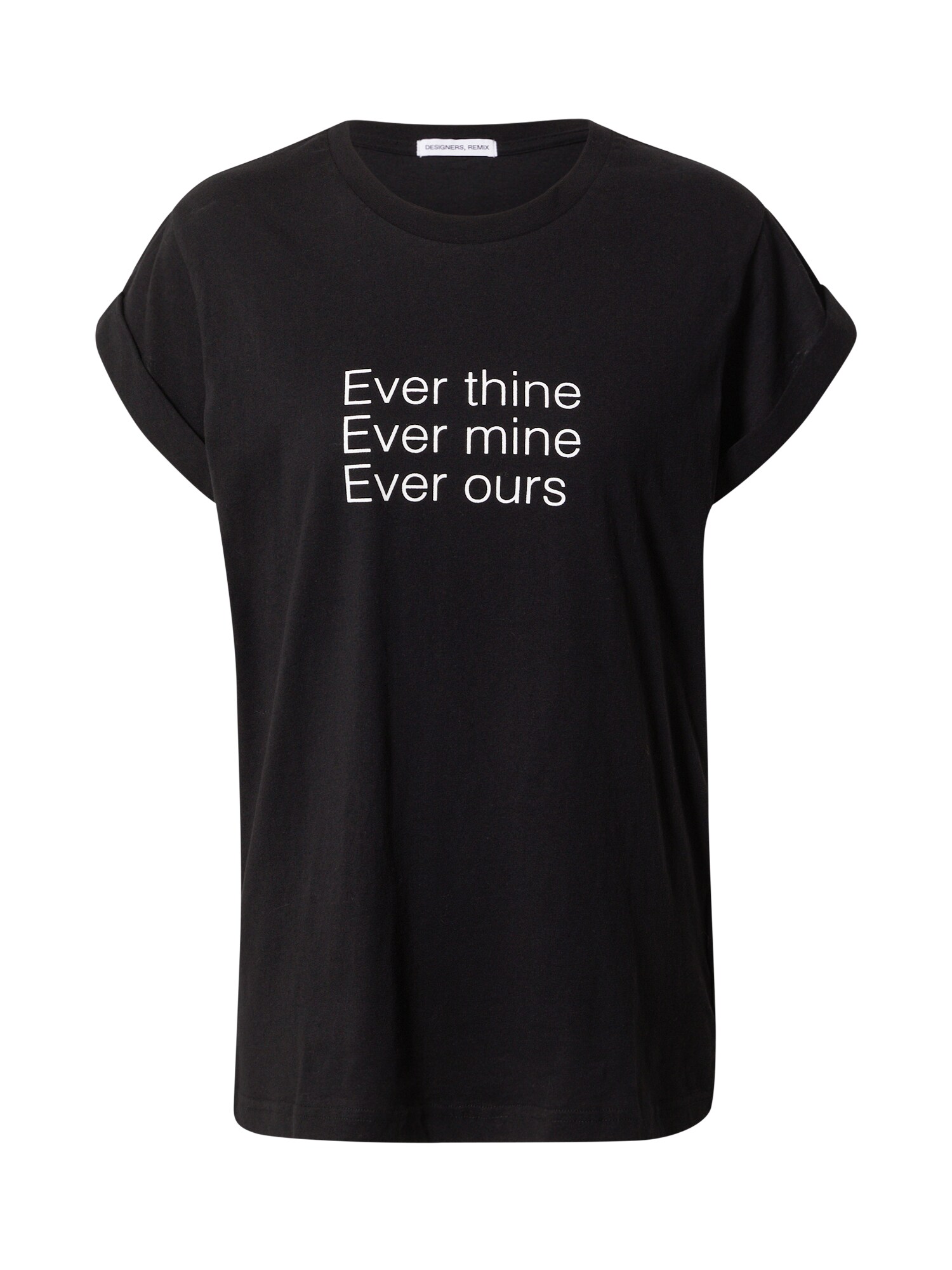 Designers Remix Marškinėliai  juoda