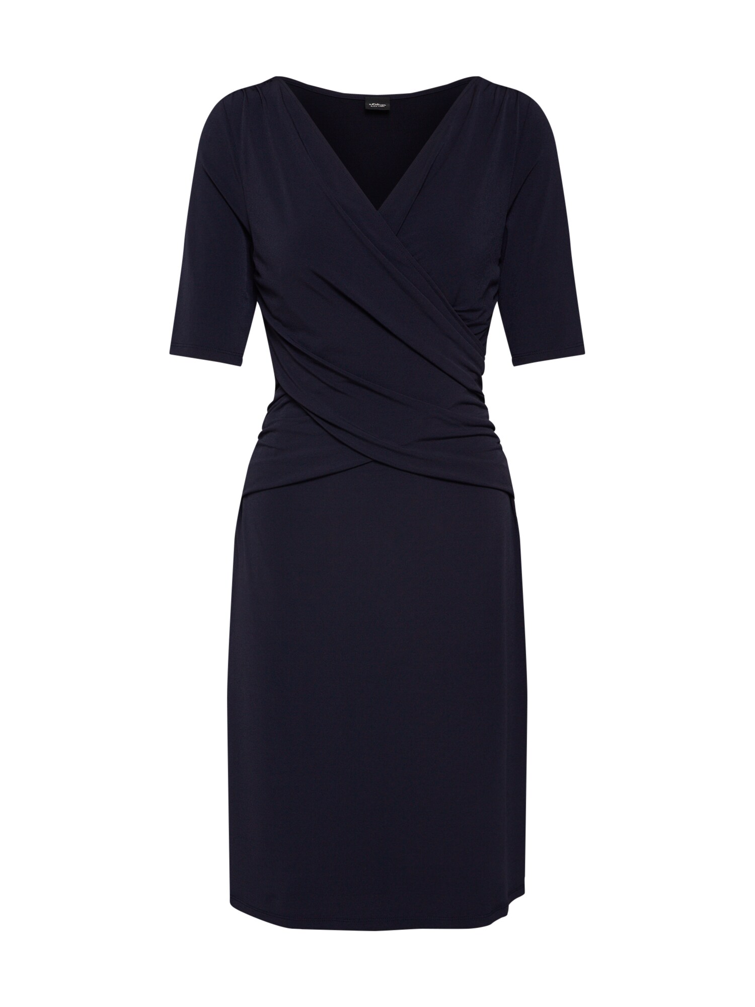 Soliver Black Label Dames Jurk Nachtblauw soliver black label kopen in de aanbieding