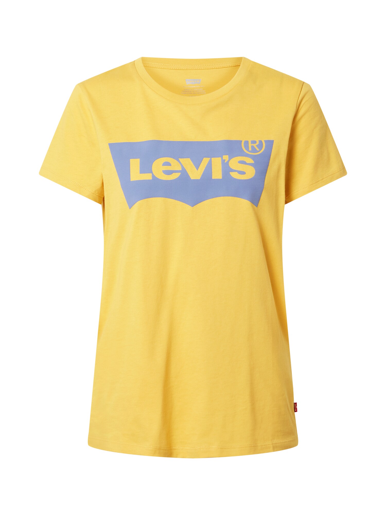 LEVI'S Marškinėliai 'Batwing'  geltona / mėlyna