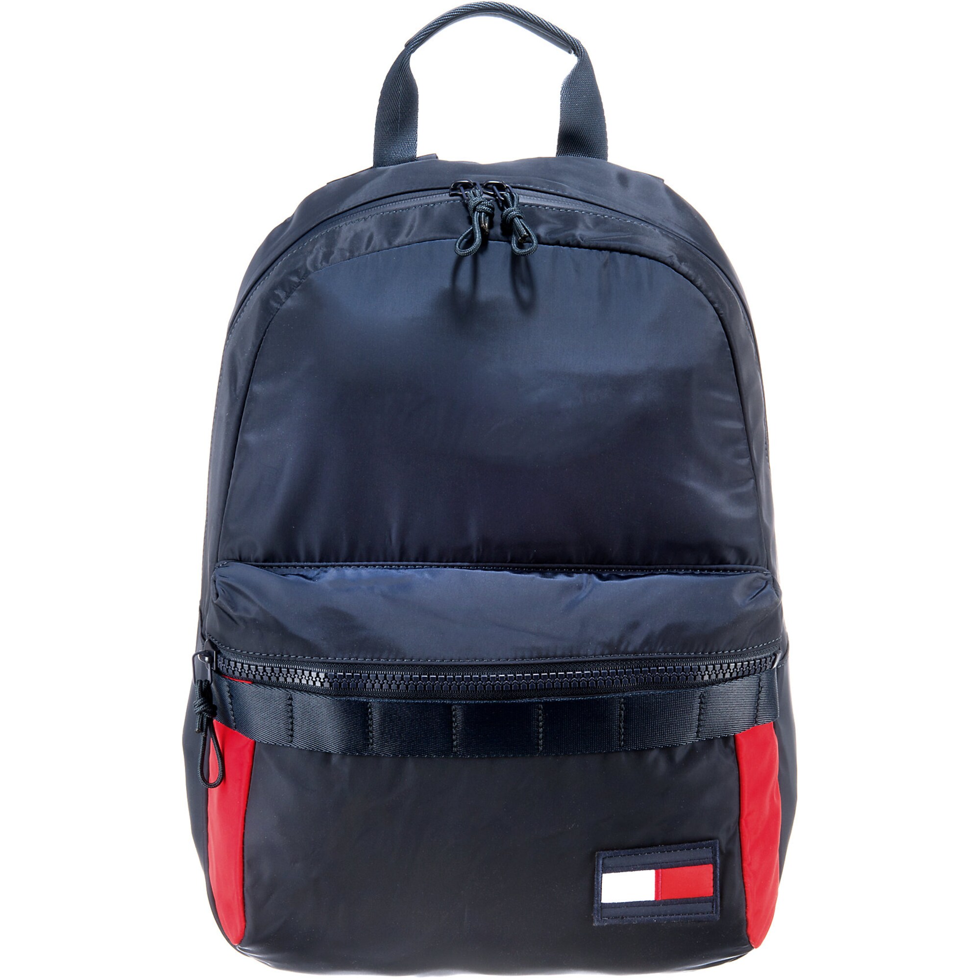 TOMMY HILFIGER Rucksack ''''BACKPACK'''' rot / weiß / blau