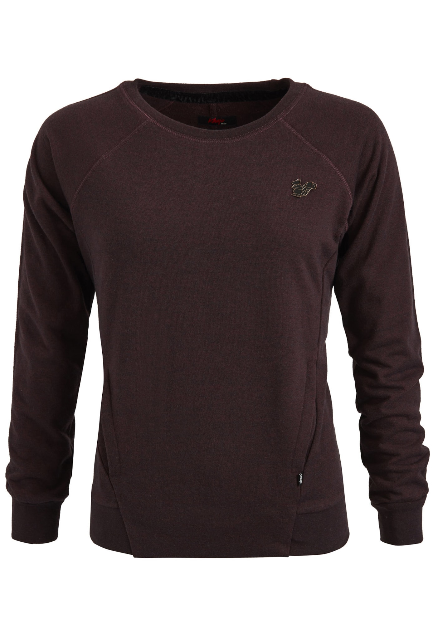 Khujo Dames Sweatshirt Sunti Wijnrood khujo kopen in de aanbieding