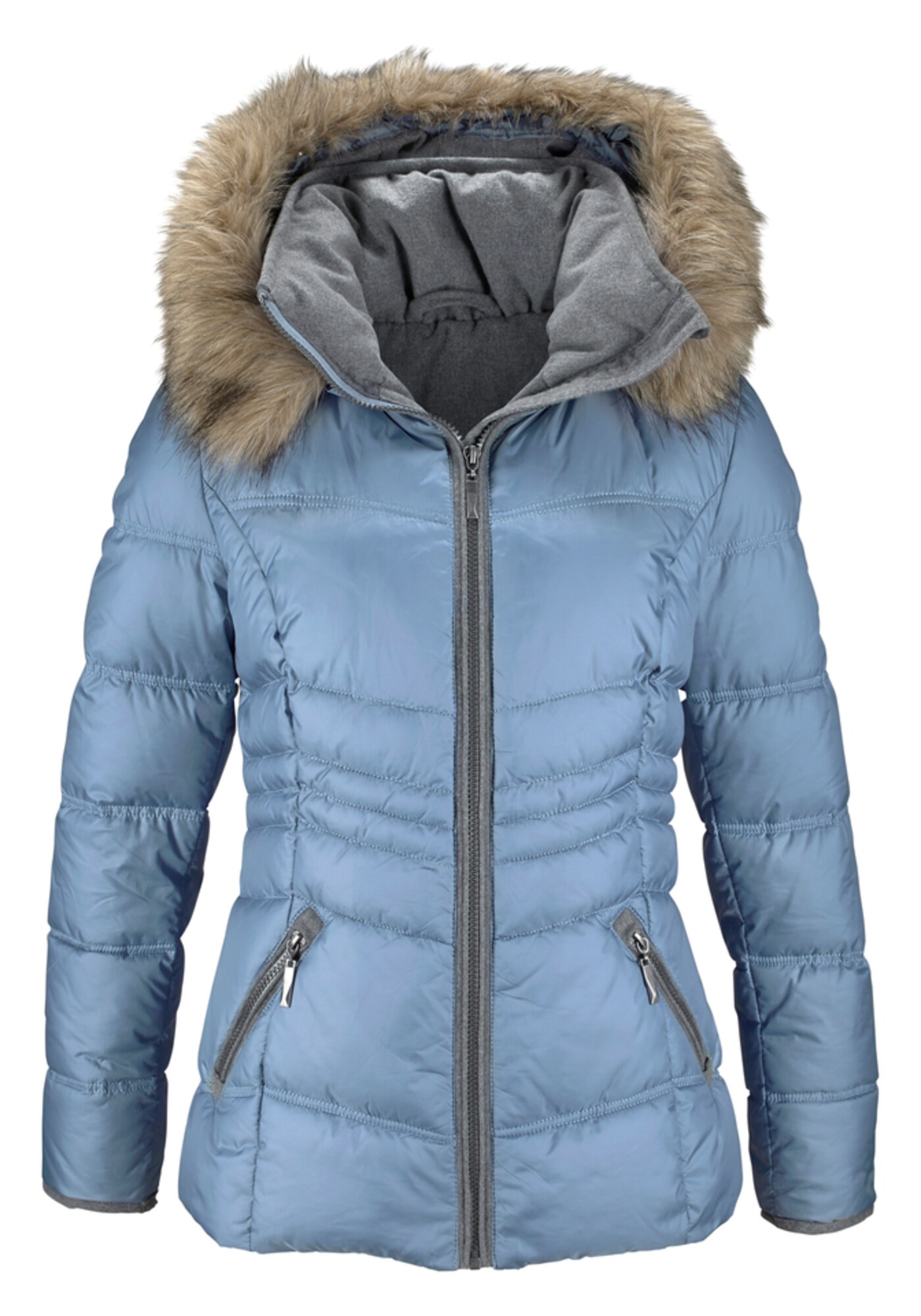 CHEER Steppjacke hellblau