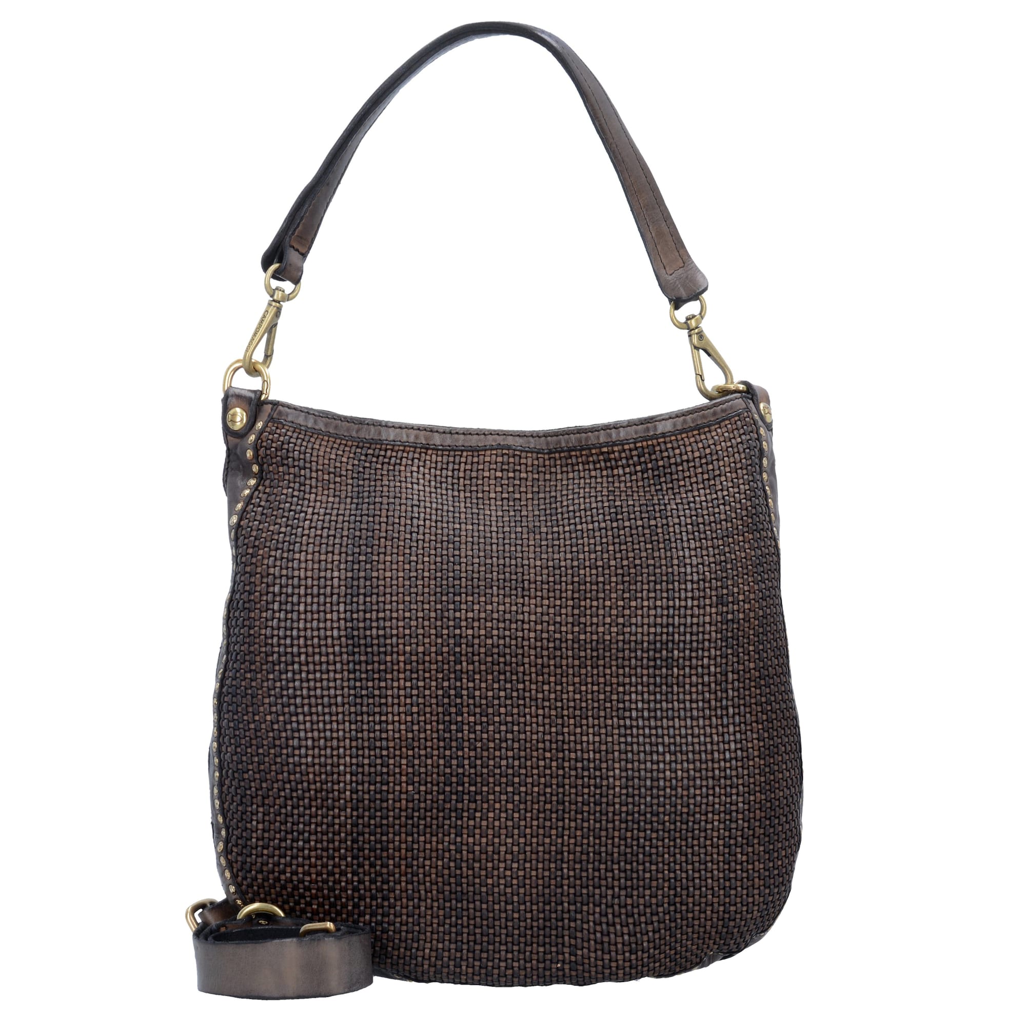 Campomaggi Dames Schoudertas Taupe campomaggi kopen in de aanbieding