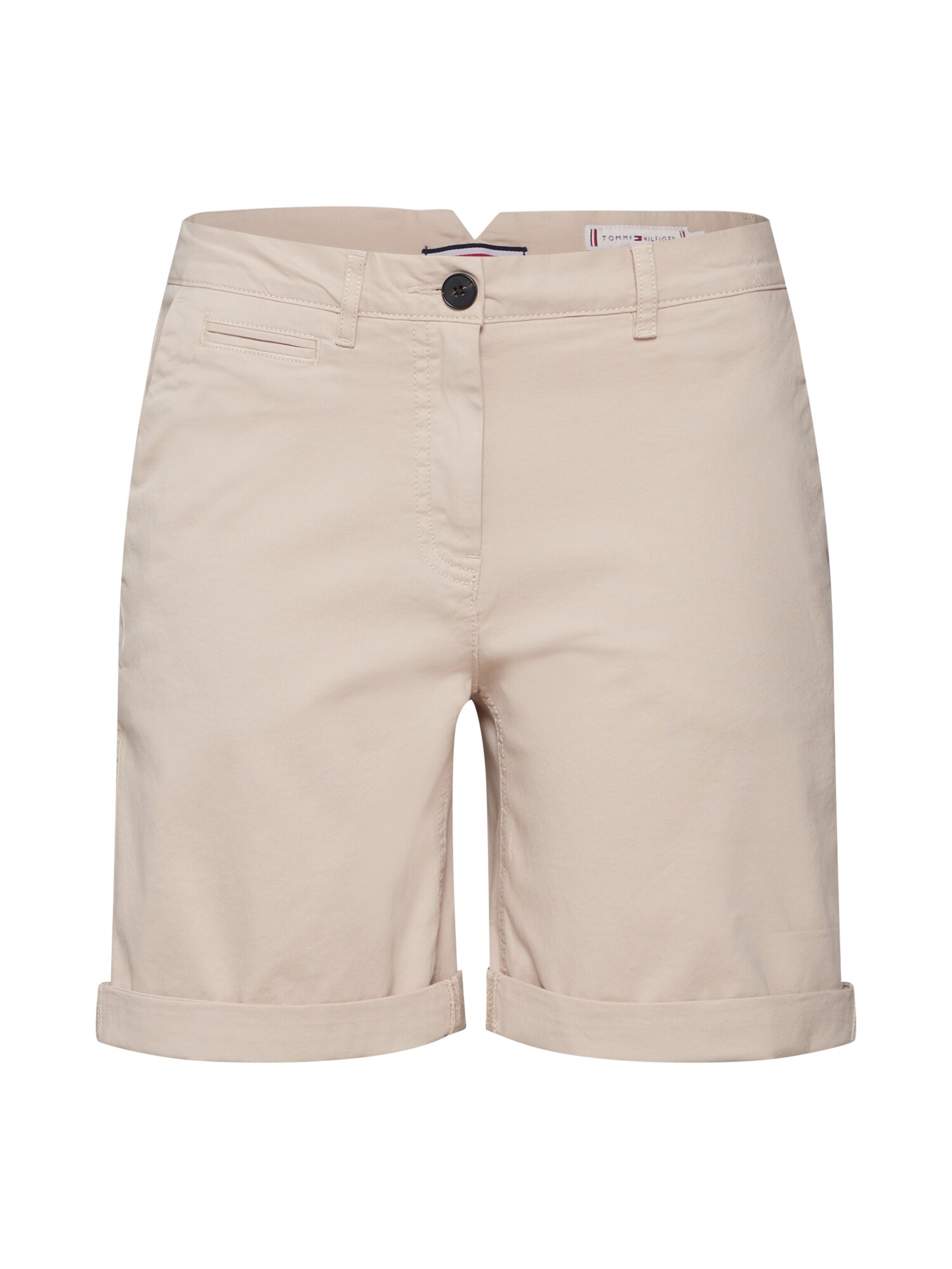 Tommy Hilfiger Dames Chino Hunter Beige Camel tommy hilfiger kopen in de aanbieding