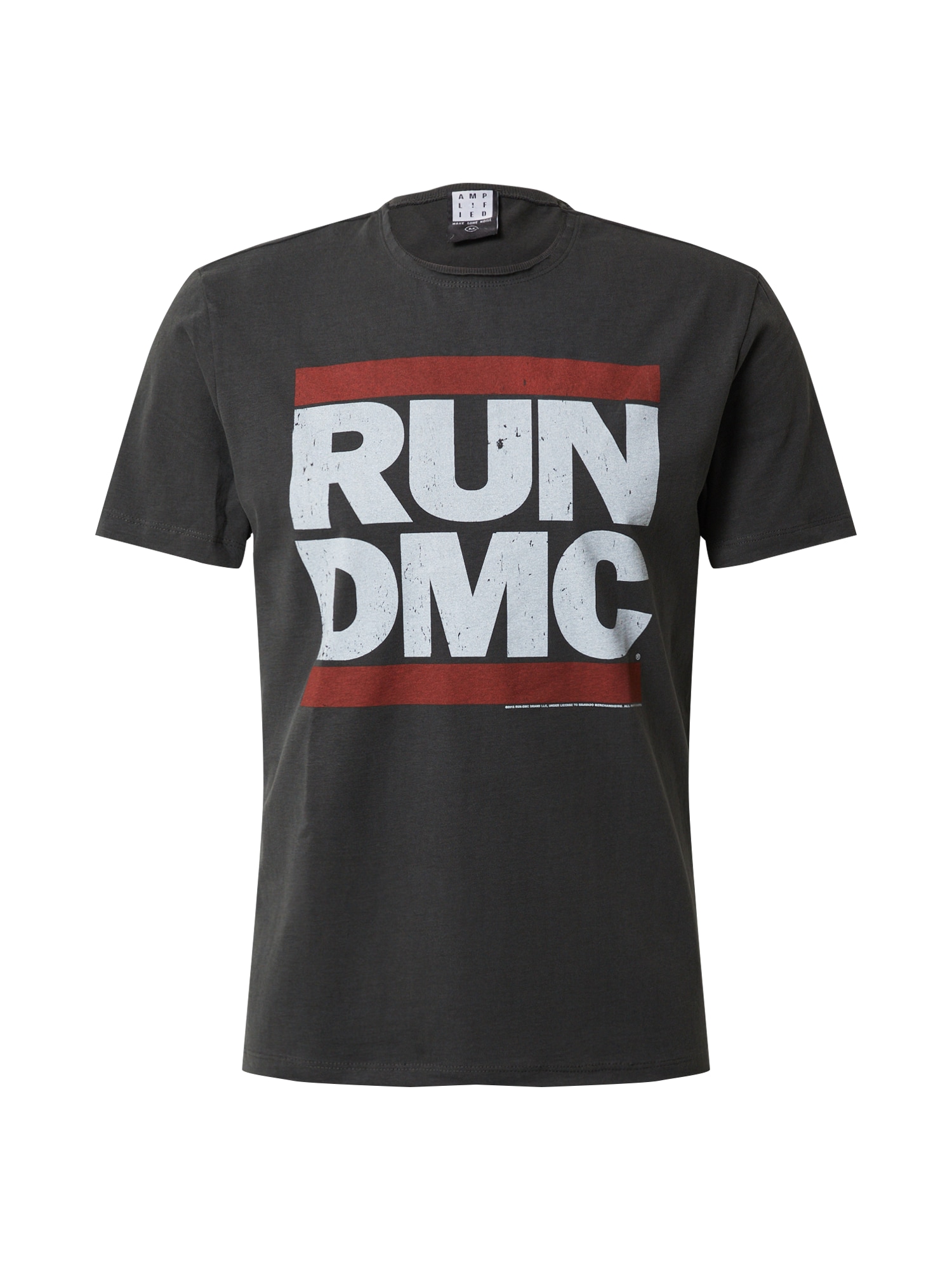 AMPLIFIED Marškinėliai 'RUN DMC' tamsiai pilka