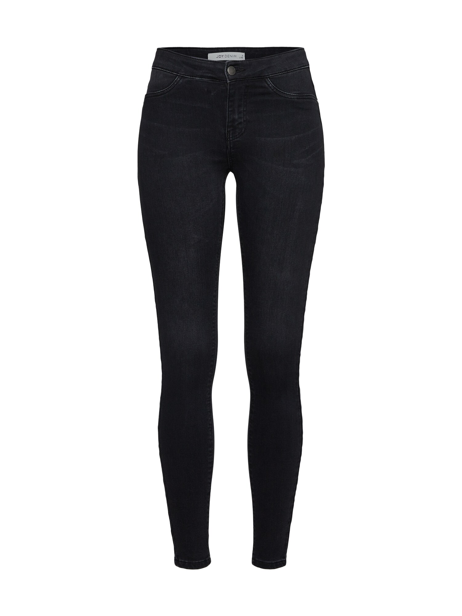 Jacqueline De Yong Dames Jeggings Ella Black Denim jacqueline de yong kopen in de aanbieding