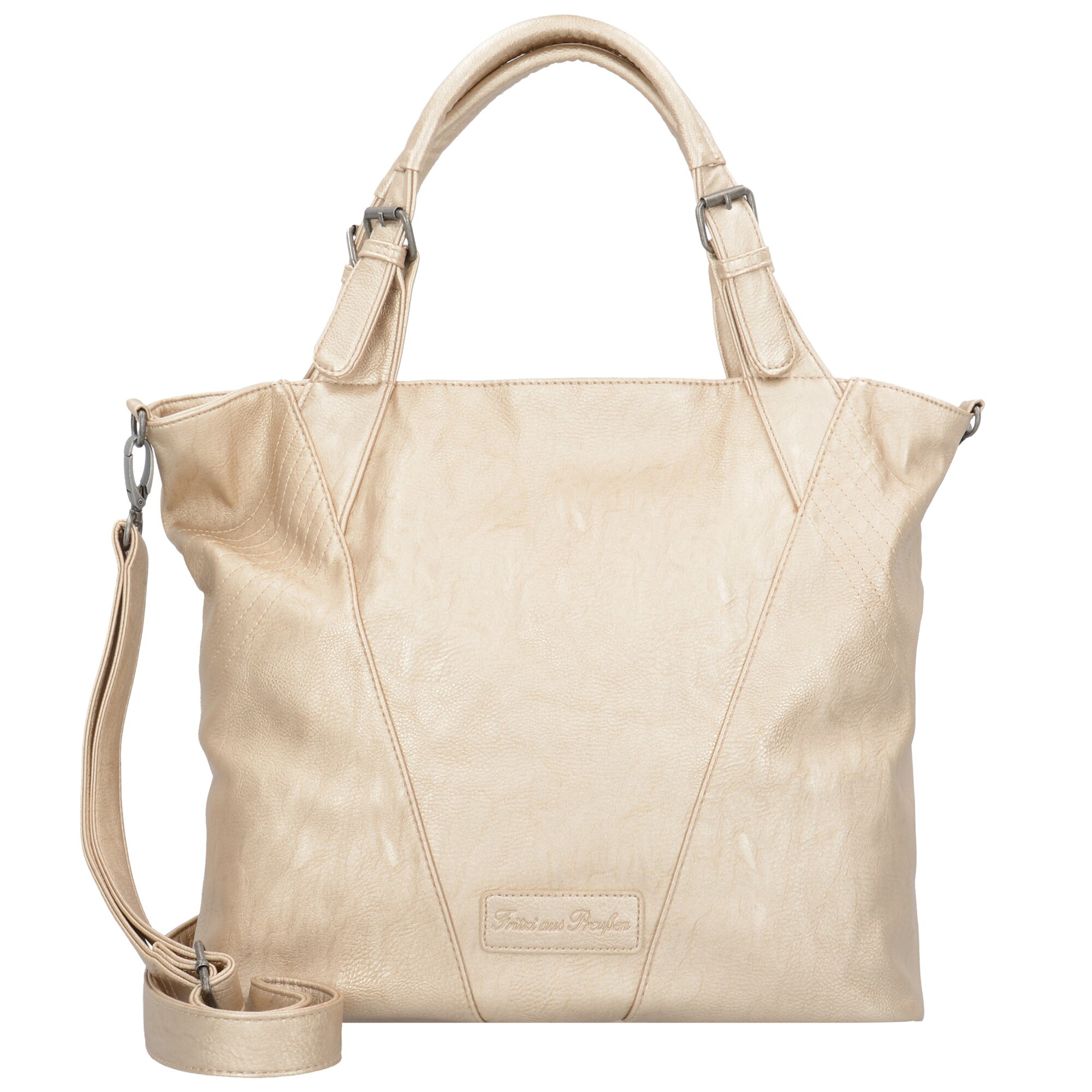 Fritzi Aus Preussen Dames Shopper Pina Goud fritzi aus preussen kopen in de aanbieding