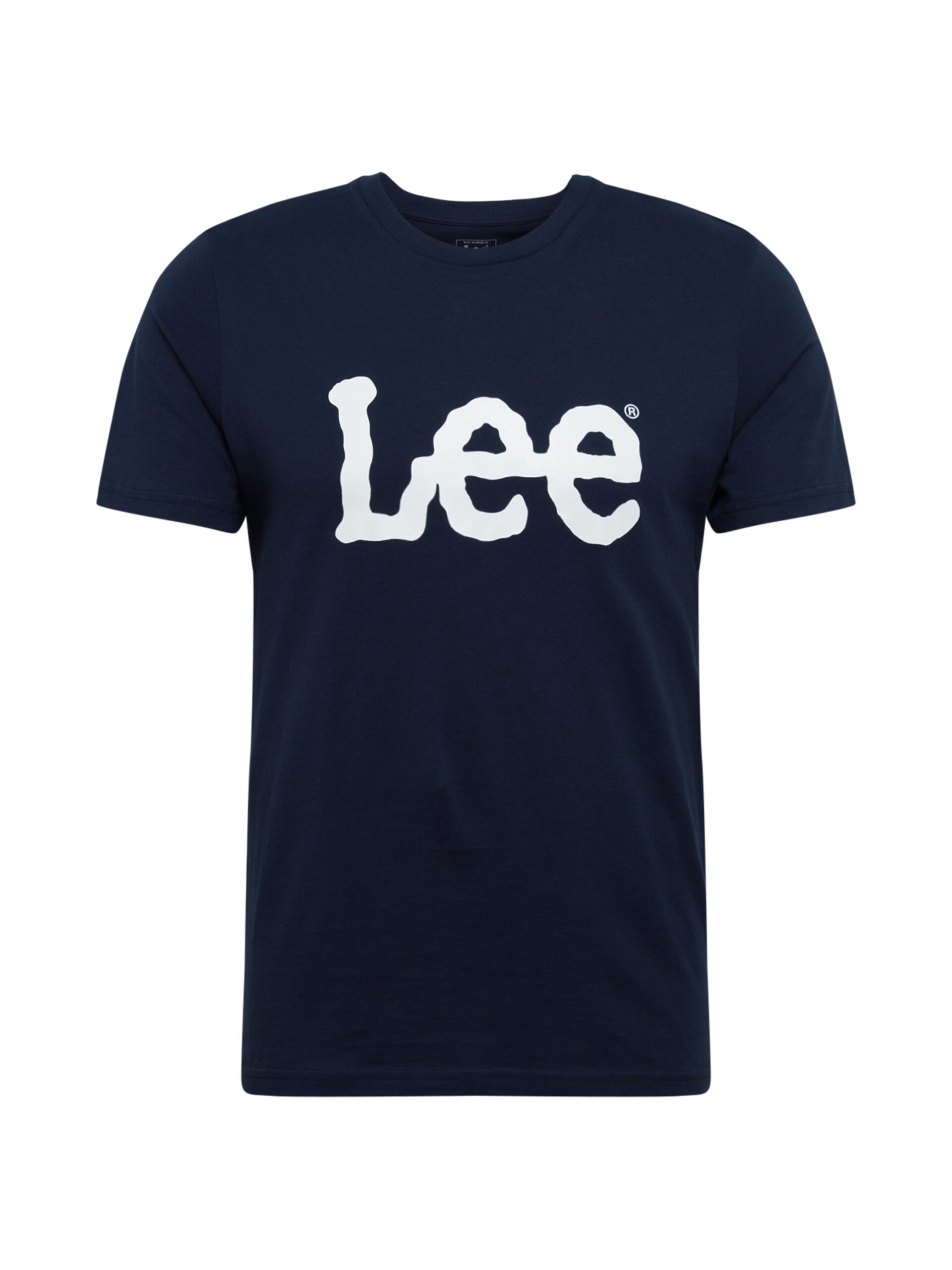 Lee T-shirt 'WOBBLY LOGO TEE' herr
